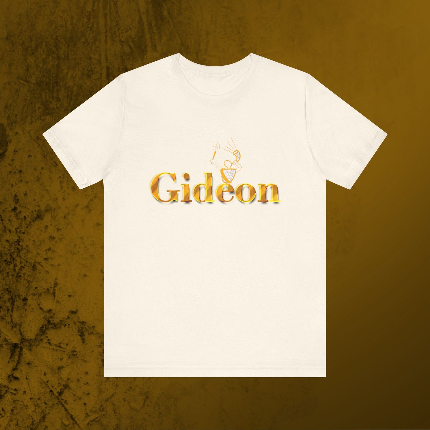 Gold Gideon Unisex Jersey Short Sleeve Tee