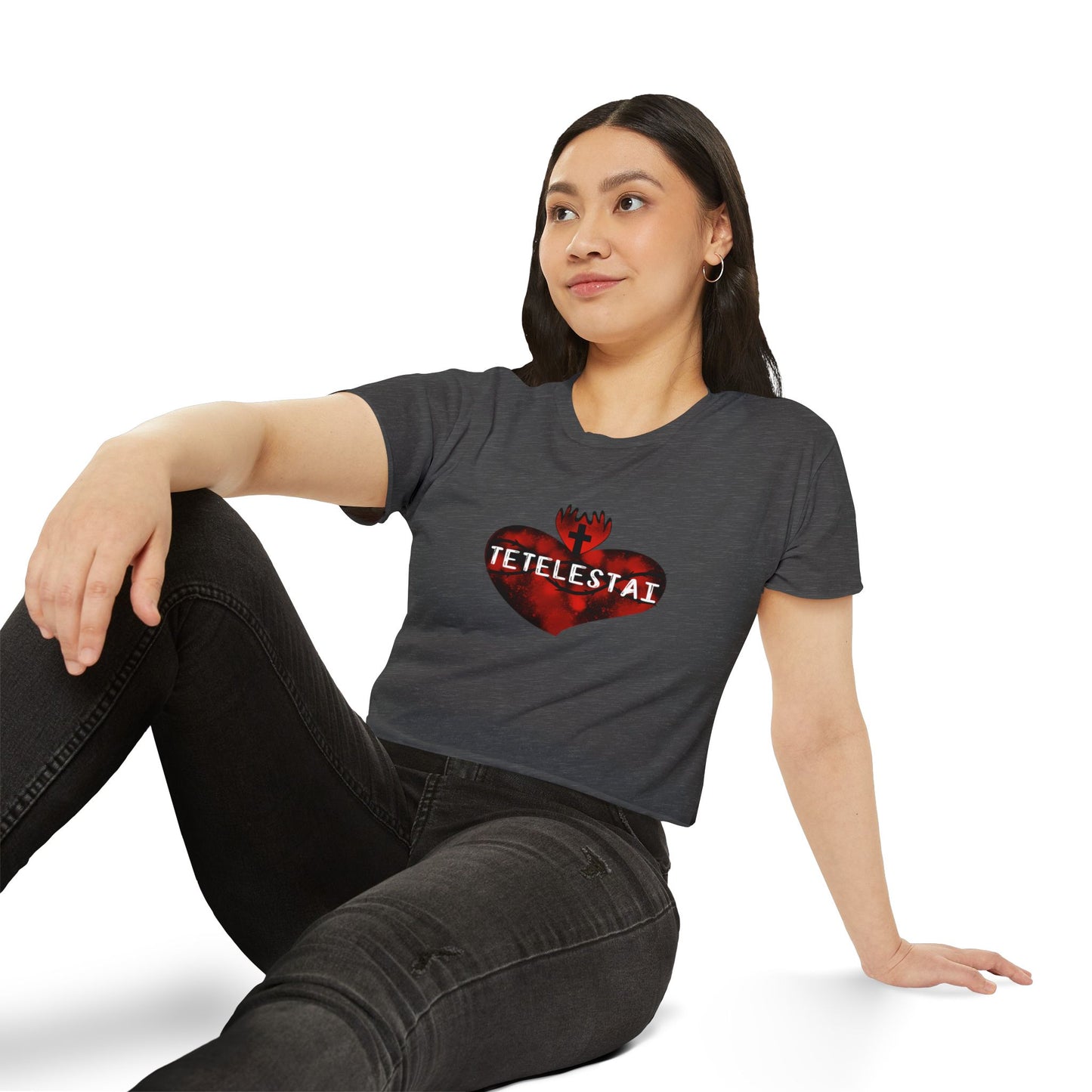 Tetelestai Women's Crop Top