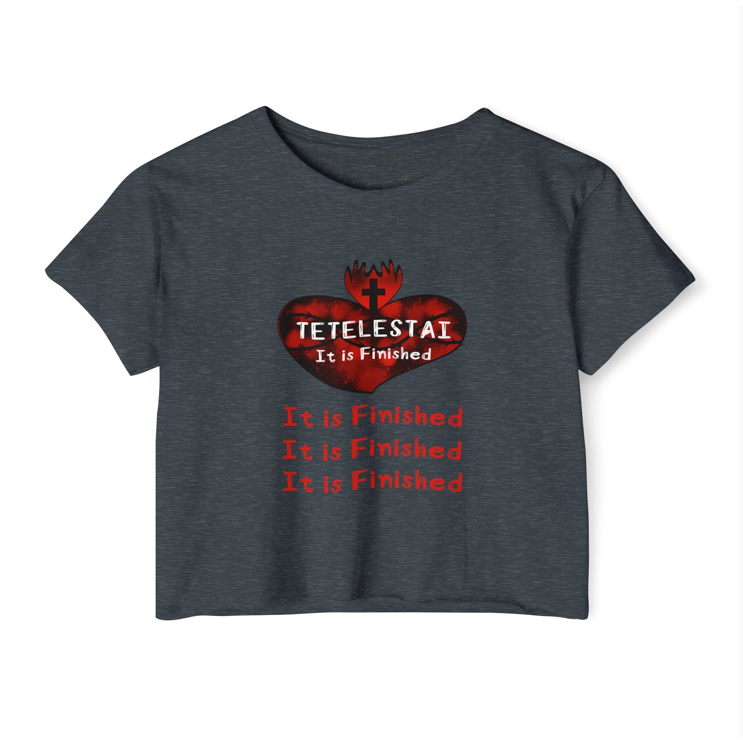 Tetelestai Women's Crop Top