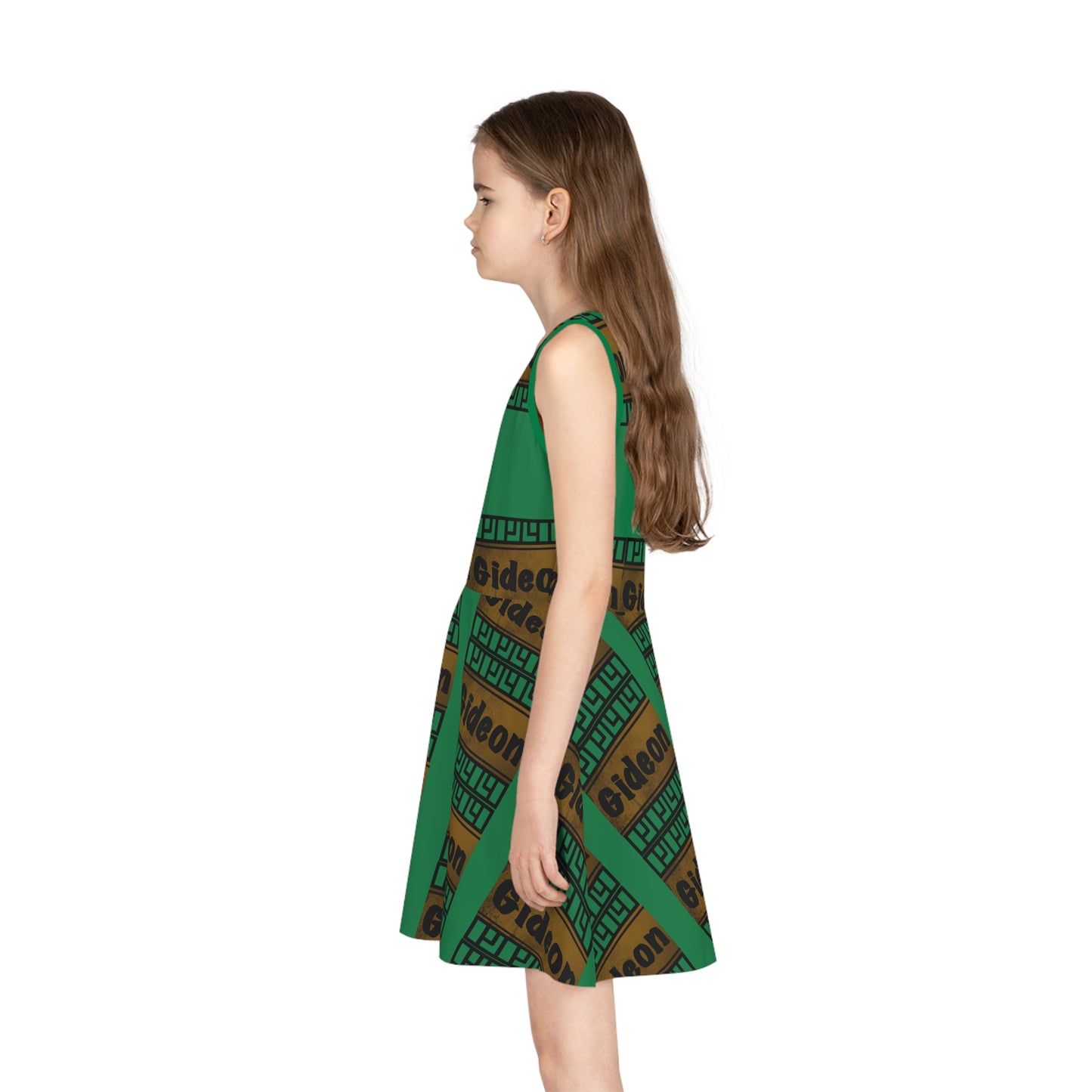 Girls' Sleeveless Sundress (AOP)