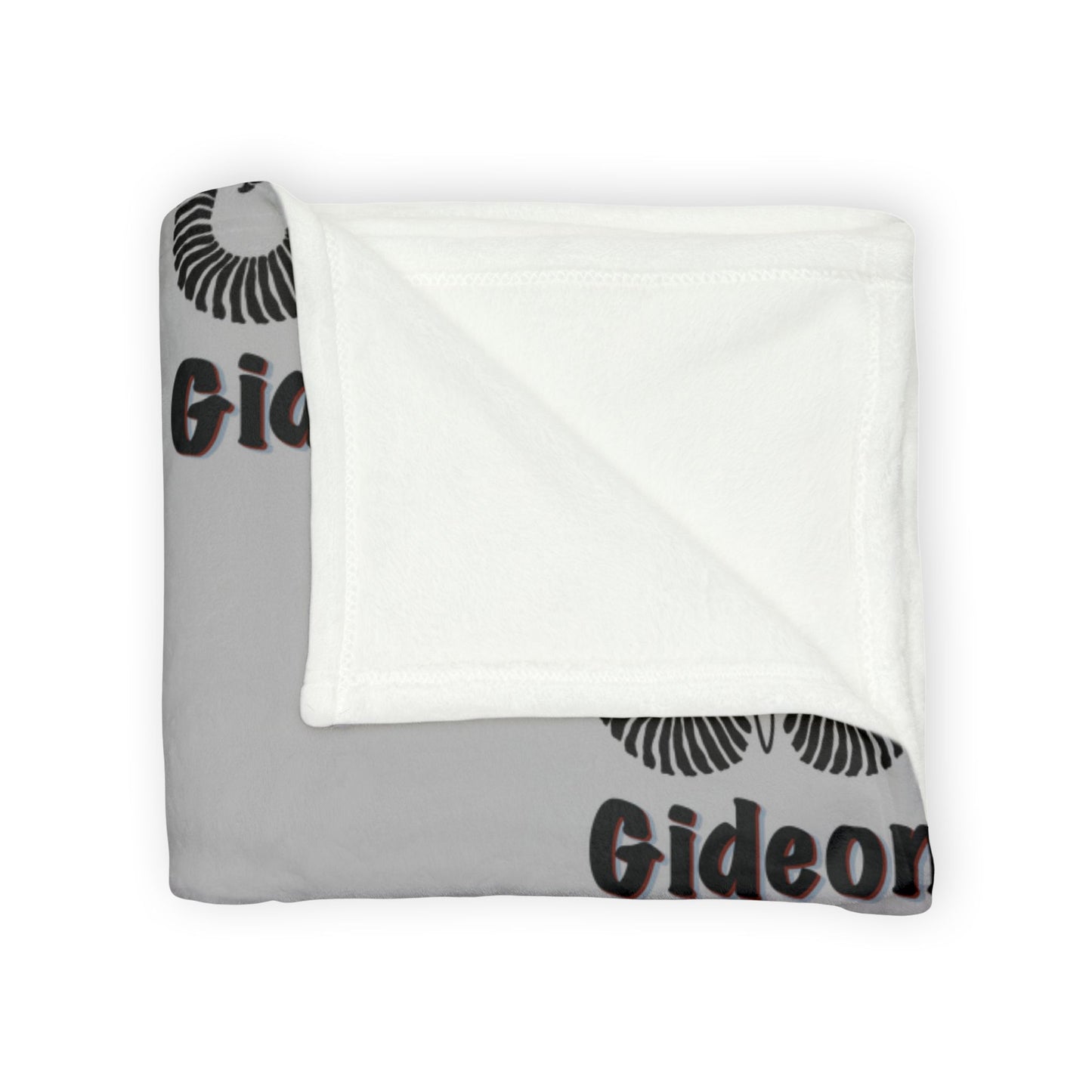 Gideon B/W Soft Polyester Blanket