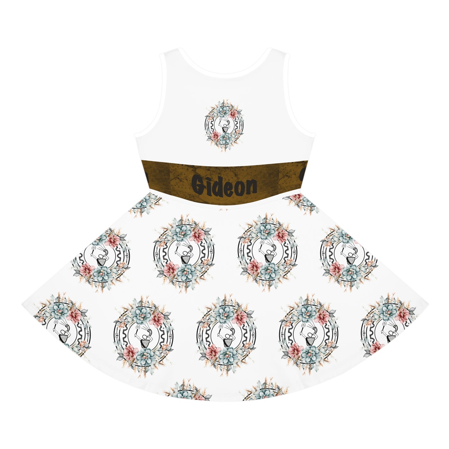 Girls' Sleeveless Sundress (AOP)