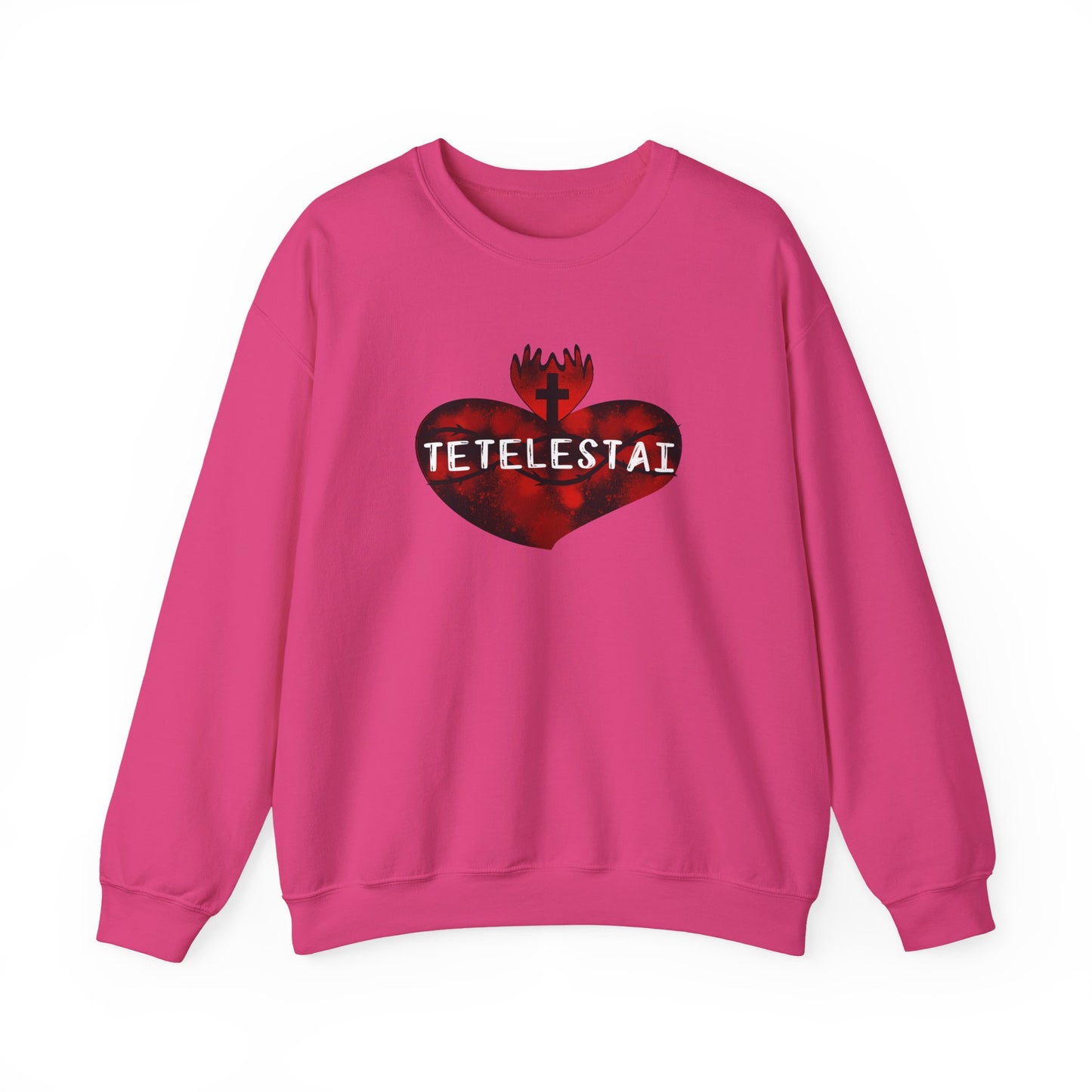 Tetelestai Unisex Heavy Blend Crewneck Sweatshirt