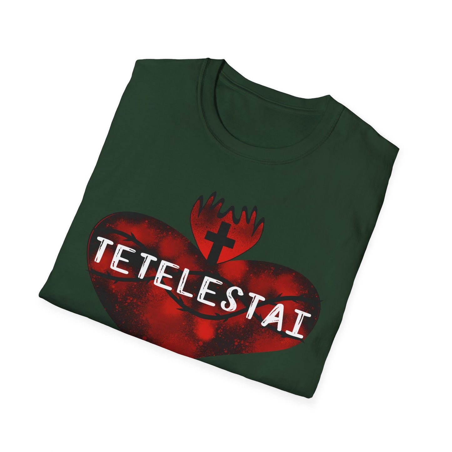 Tetelestai - It is Finished Unisex Softstyle T-Shirt