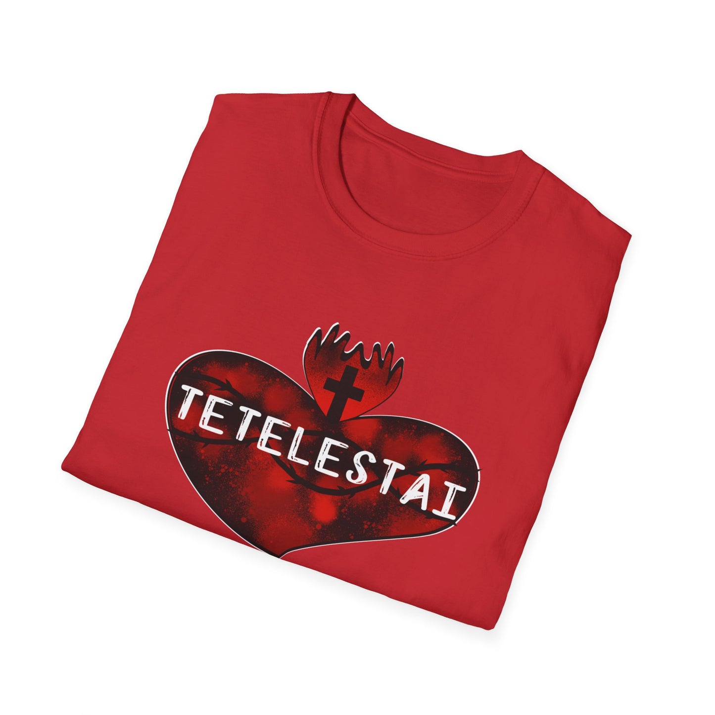 Tetelestai - It is Finished Unisex Softstyle T-Shirt