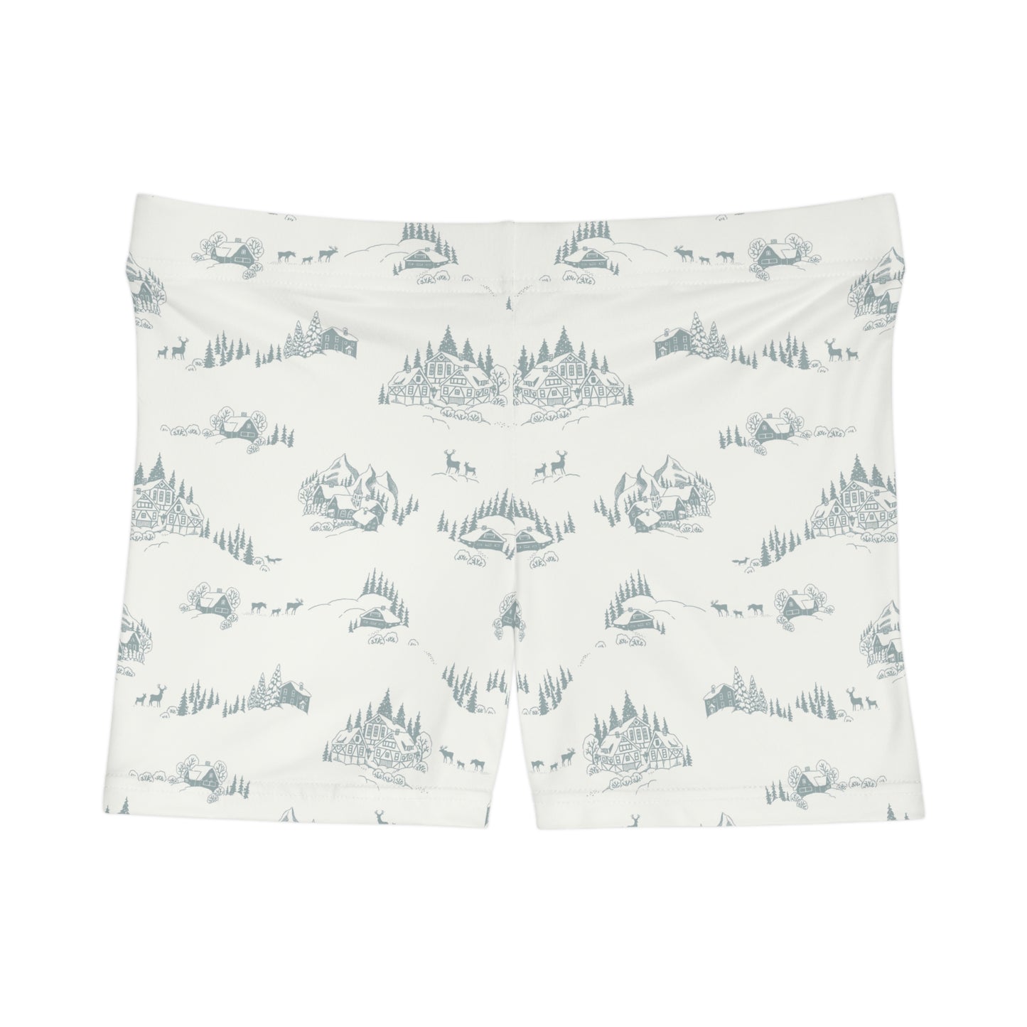 Christmas seamless pattern Women's Shorts (AOP)