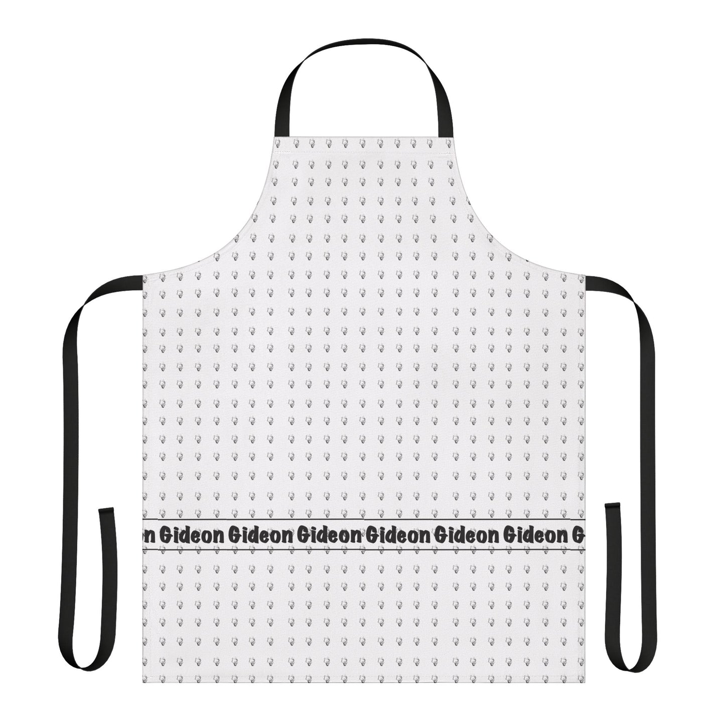 Gideon icon artwork Apron, 5-Color Straps (AOP)