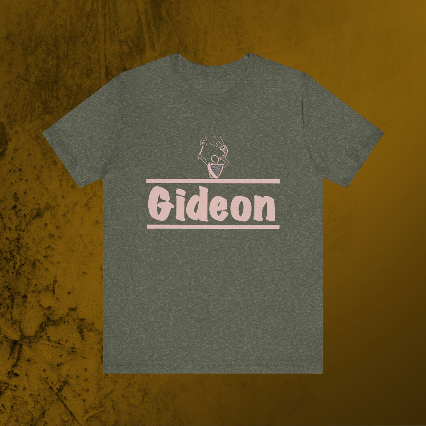 Rose Gold Gideon Unisex Jersey Short Sleeve Tee