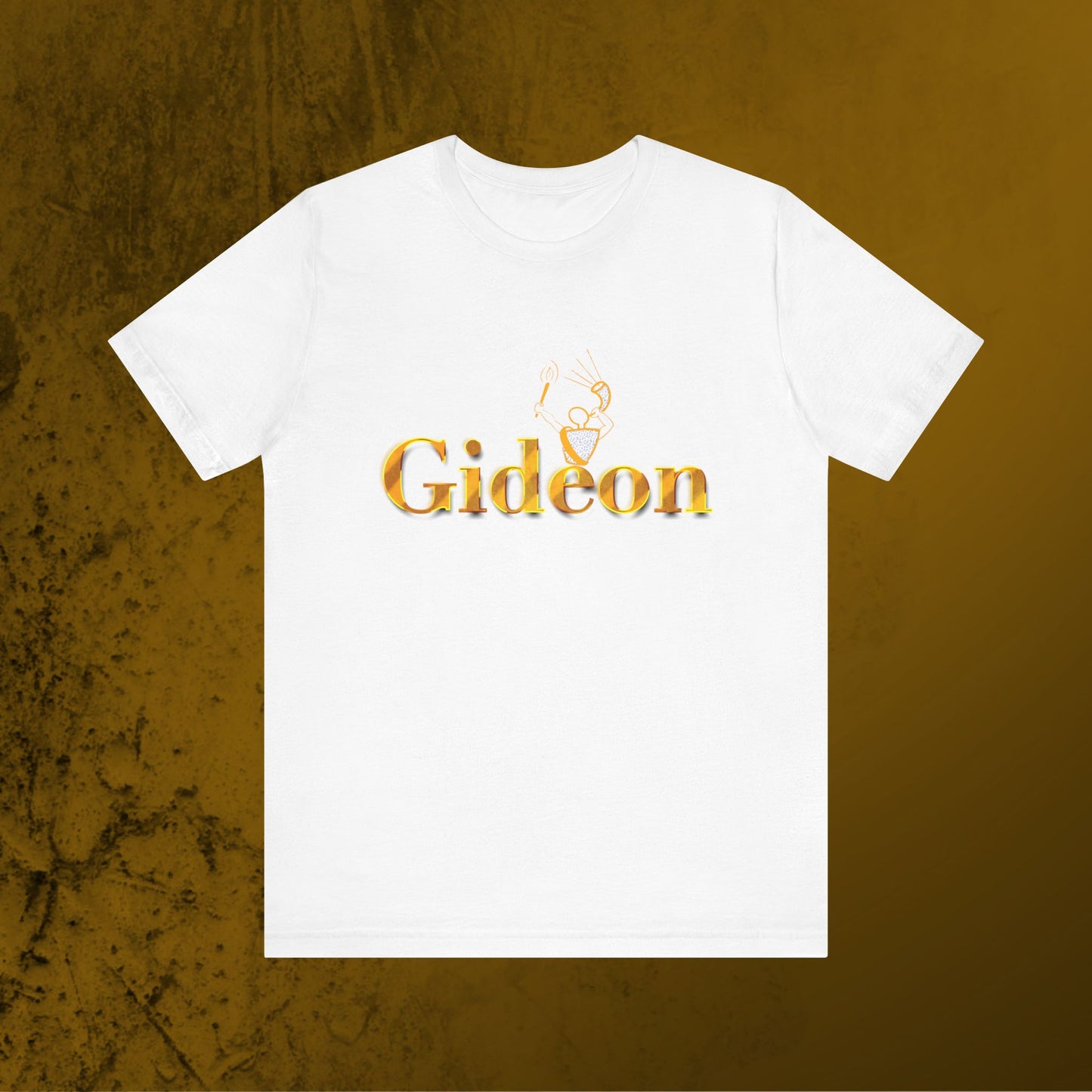 Gold Gideon Unisex Jersey Short Sleeve Tee