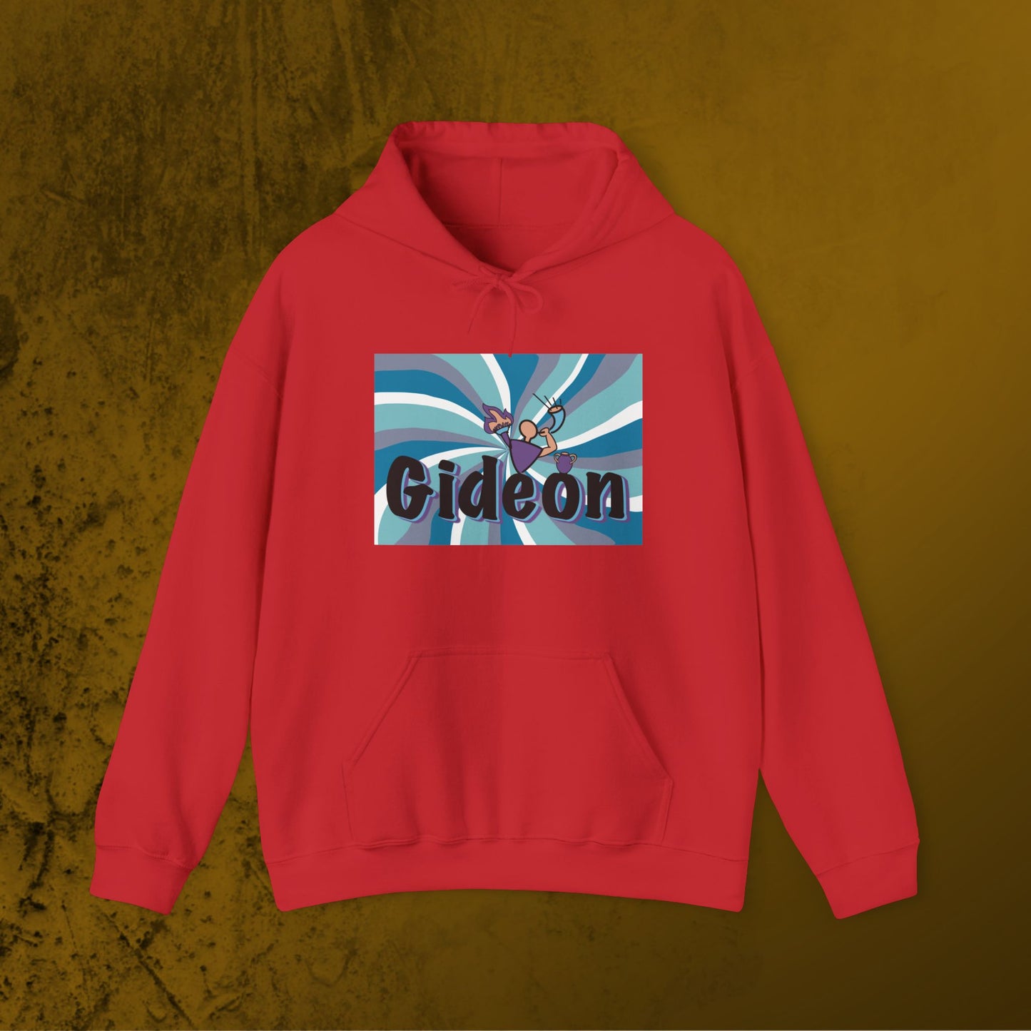 Gideon Vibrant Colours Unisex Hoodie