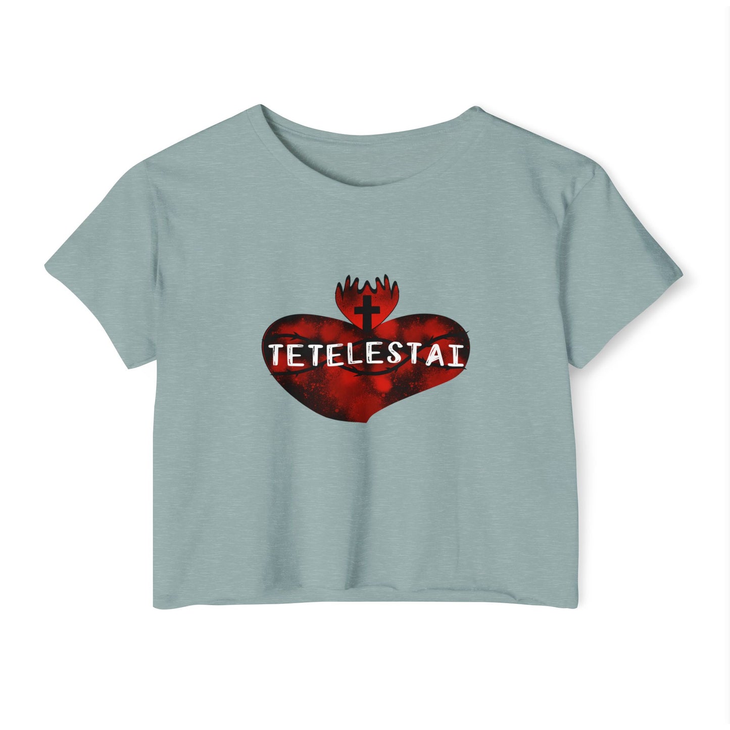 Tetelestai Women's Crop Top