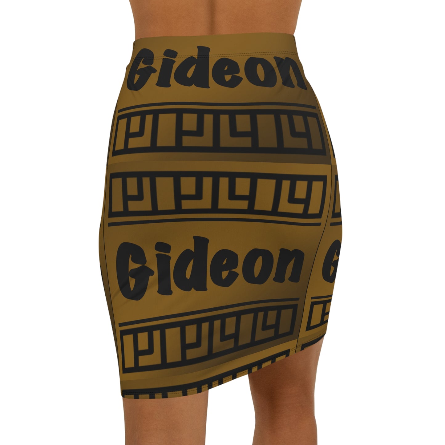 Women's Mid-Waist Pencil Skirt (AOP)