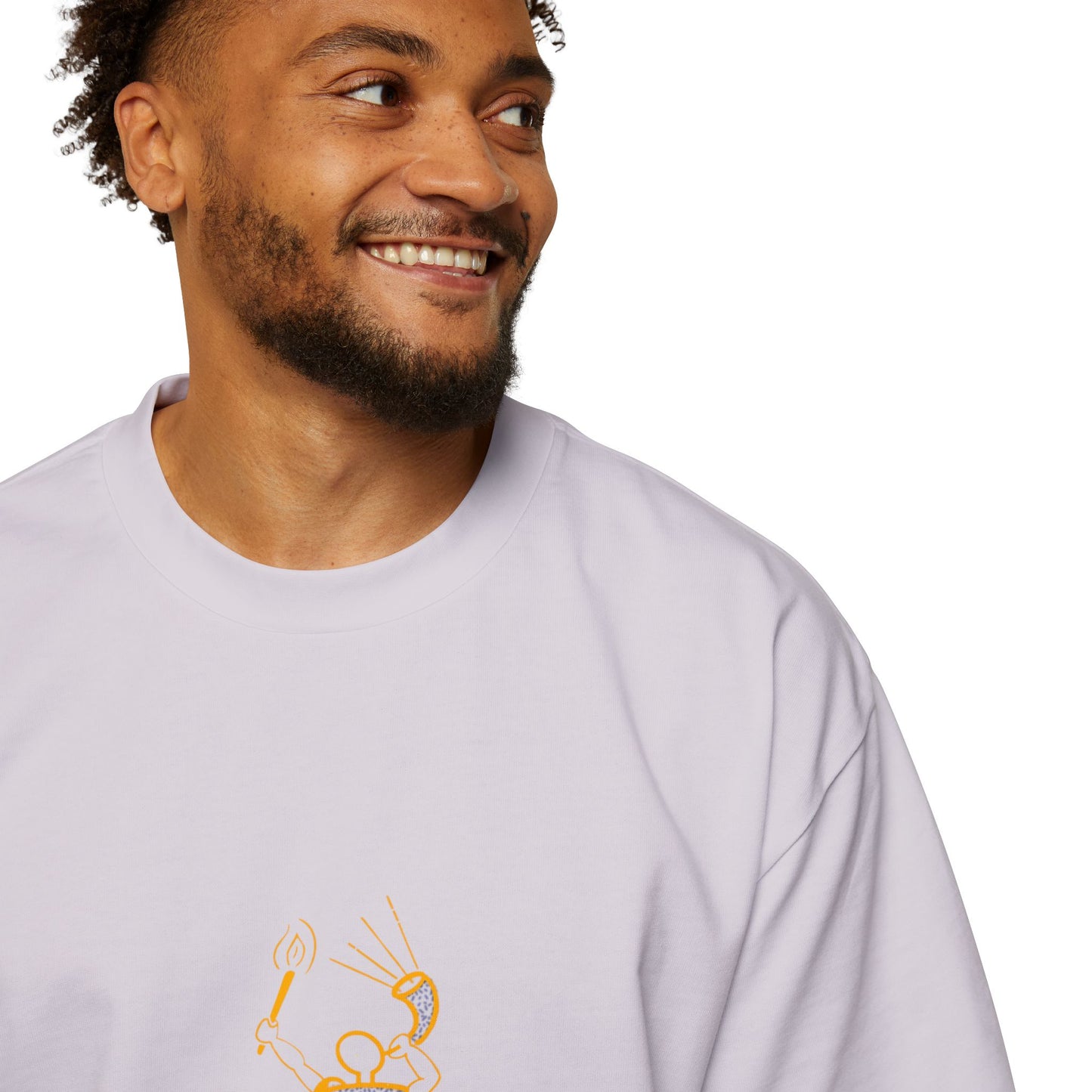 Gold Gideon Men's Heavy Oversized Tee