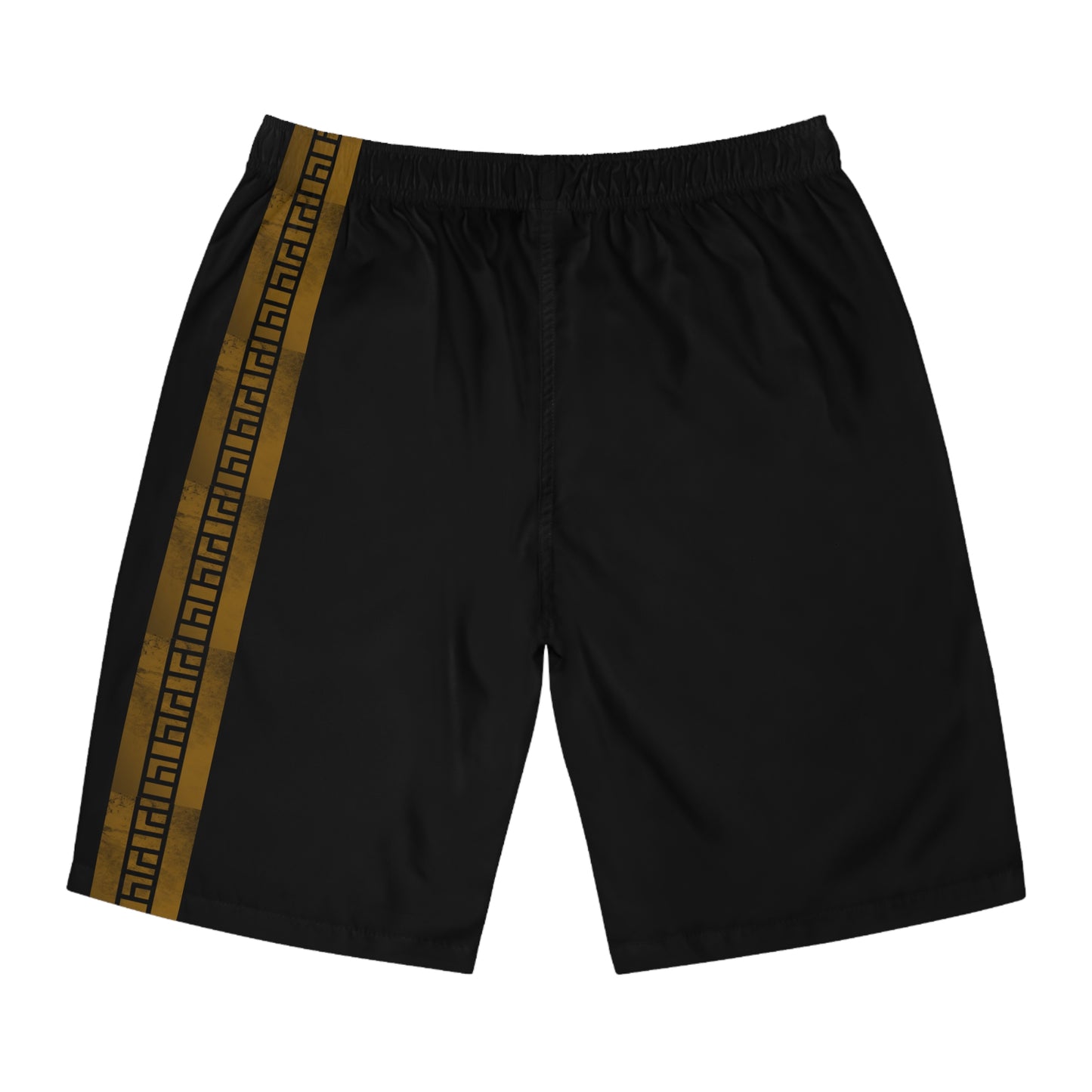 Gideon design on Black Men's Board Shorts (AOP)