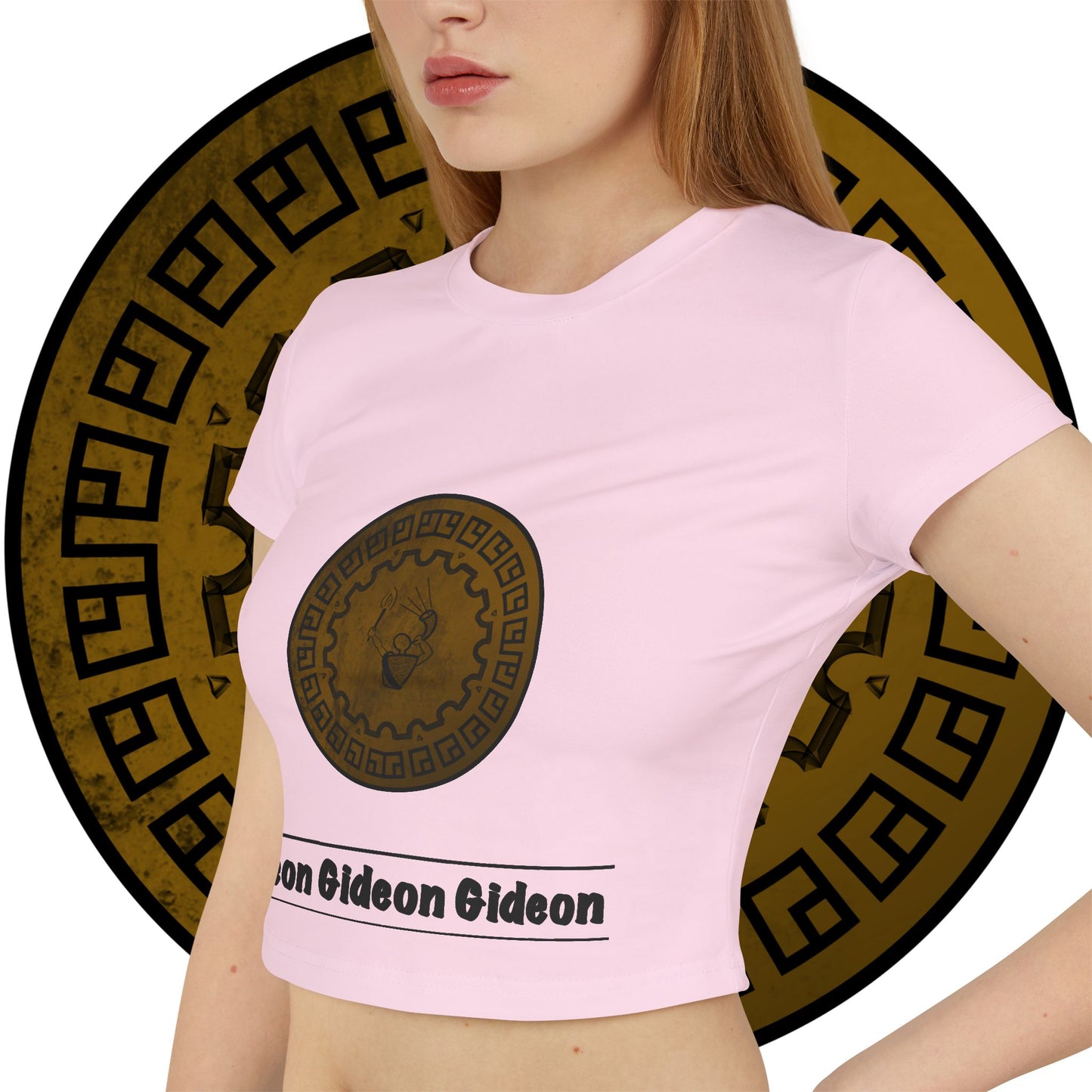 Gideon Emblem Art Women's Baby Tee