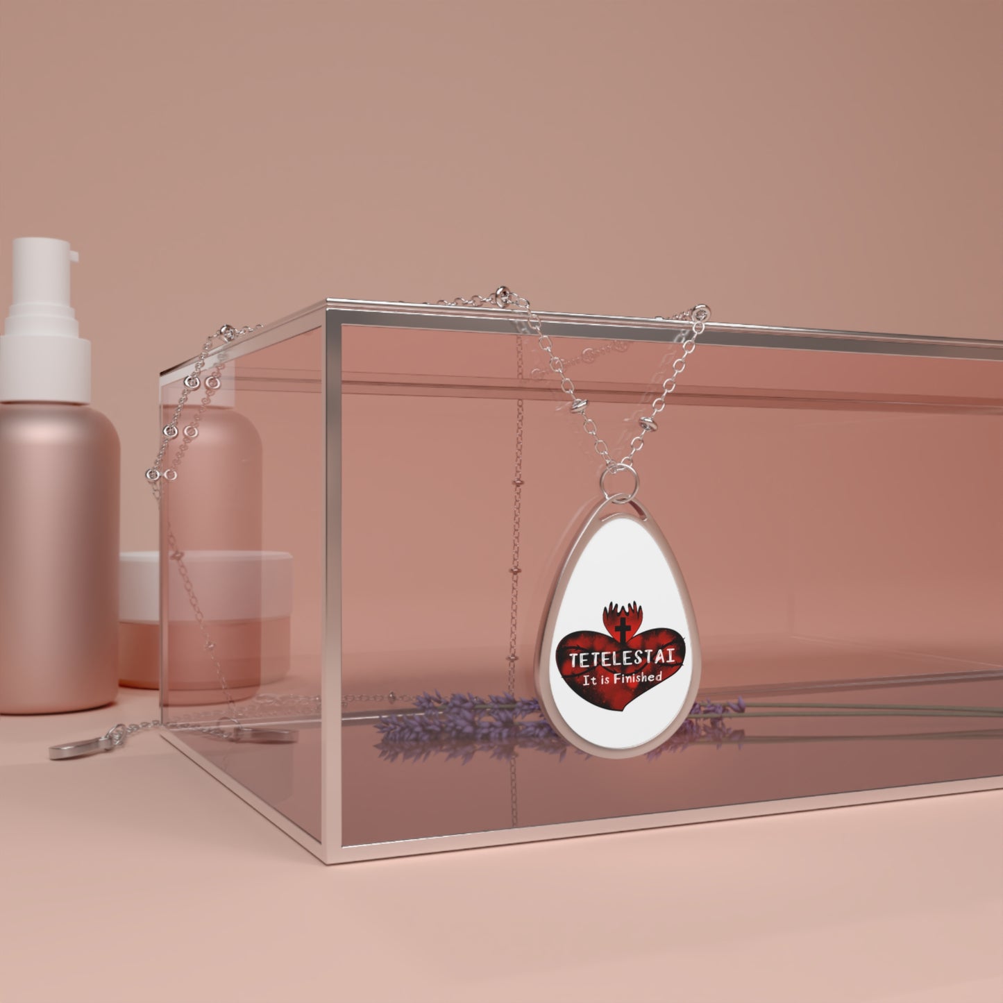 Tetelestai Oval Necklace