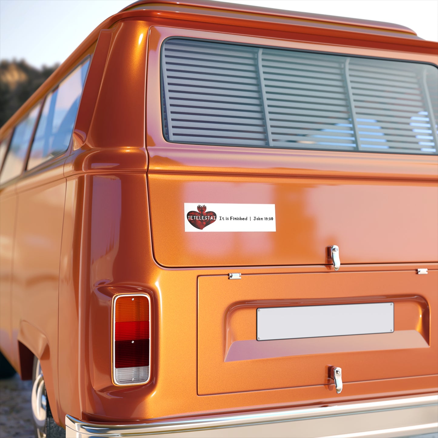 Tetelestai Bumper Stickers