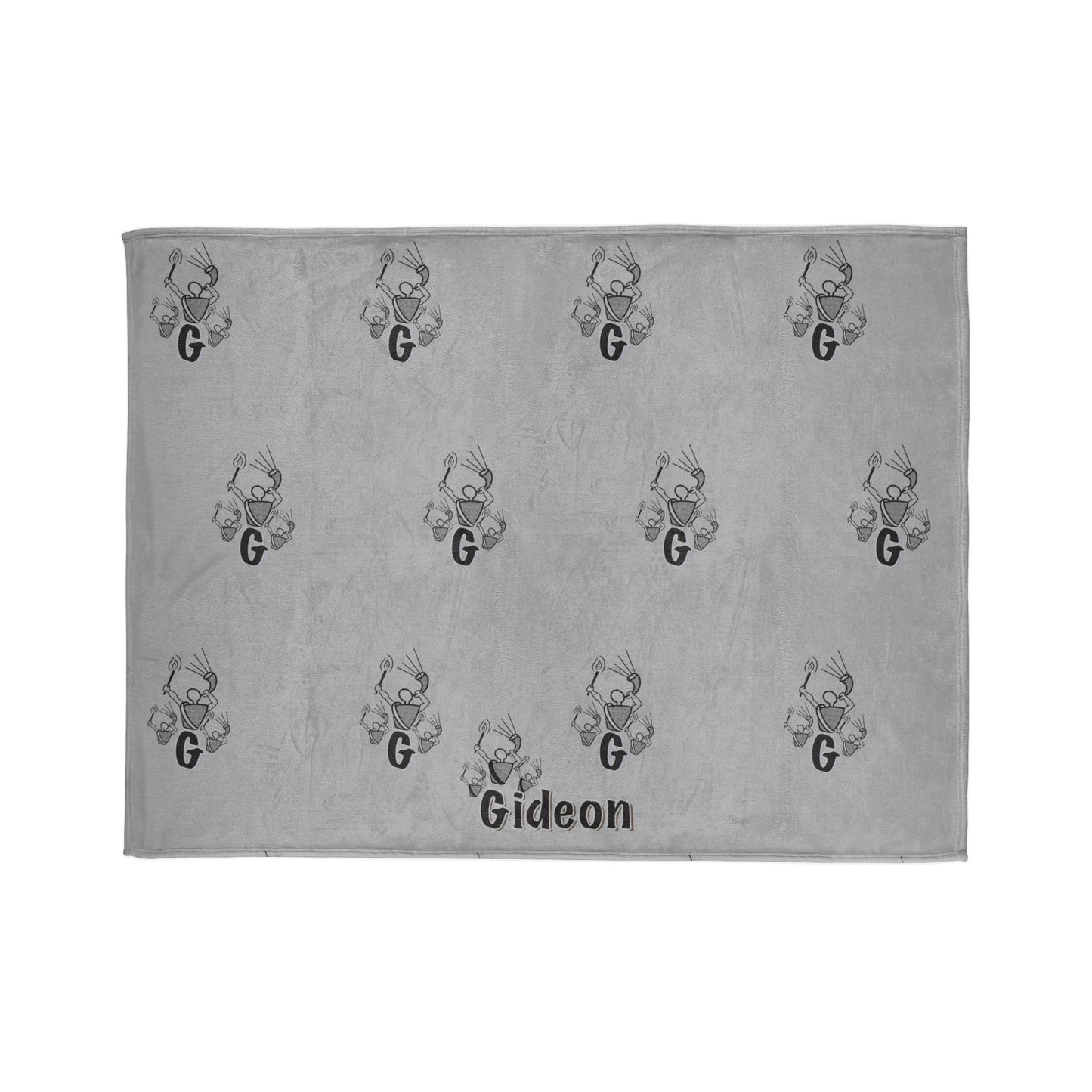 Gideon B/W Soft Polyester Blanket