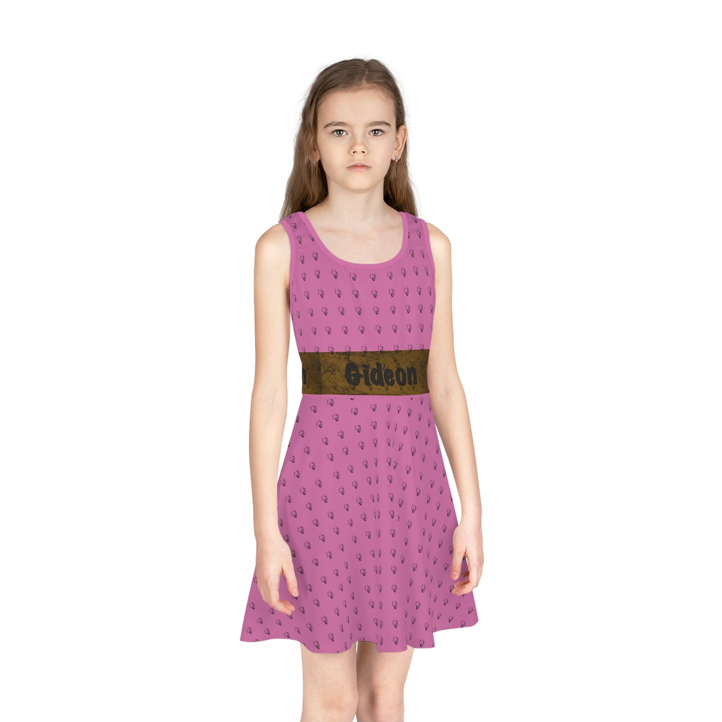 Girls' Sleeveless Sundress (AOP)
