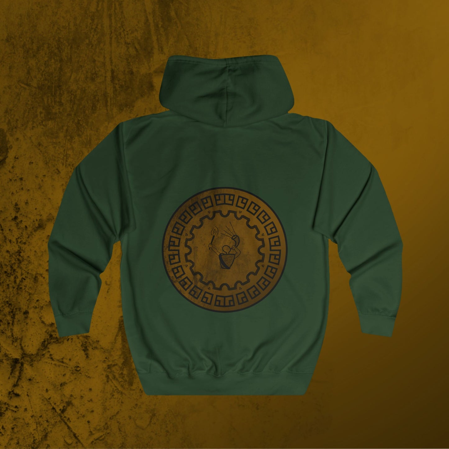 Spinning Wheel Of Gideon Unisex Full Zip Hoodie