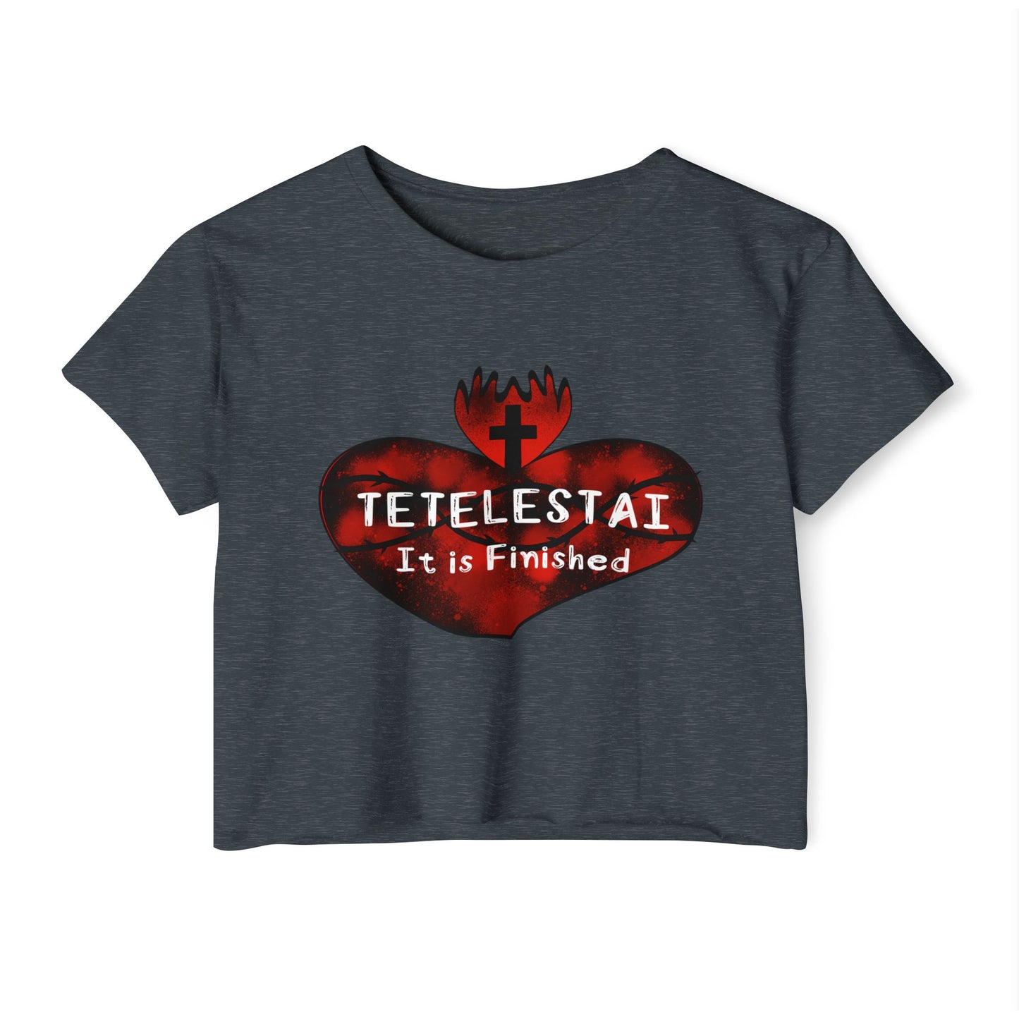 Tetelestai Women's Crop Top