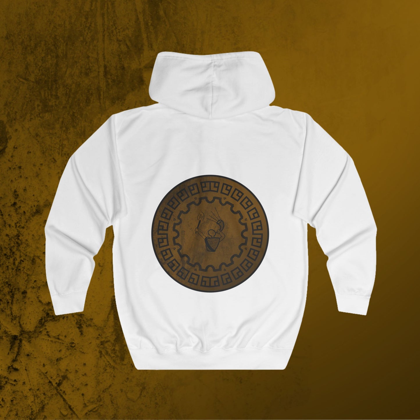 Spinning Wheel Of Gideon Unisex Full Zip Hoodie