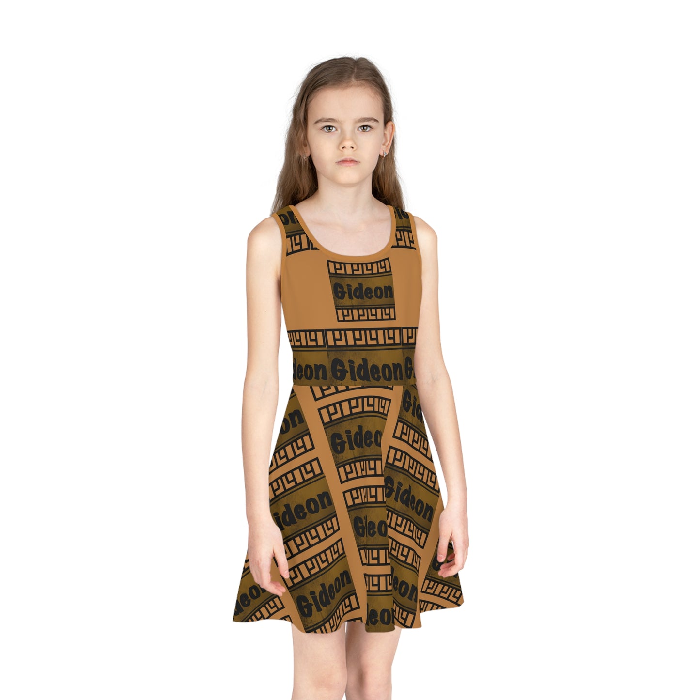 Girls' Sleeveless Sundress (AOP)