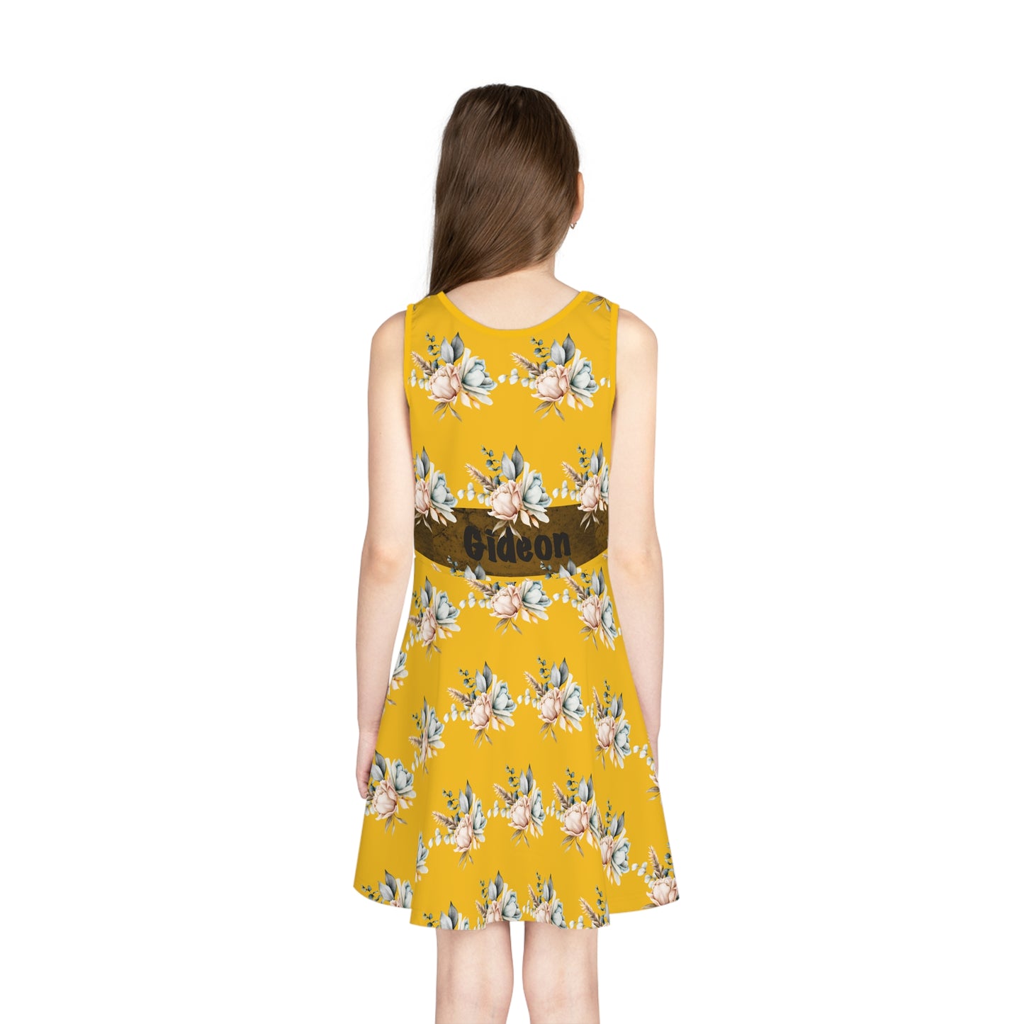 Girls' Sleeveless Sundress (AOP)