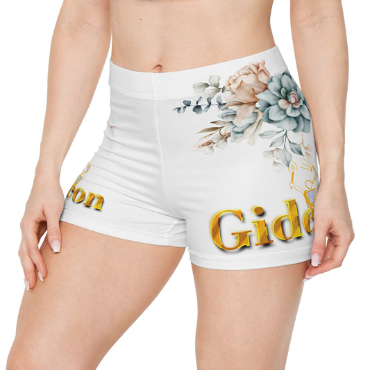 Floral Gold Gideon Women's Shorts (AOP)