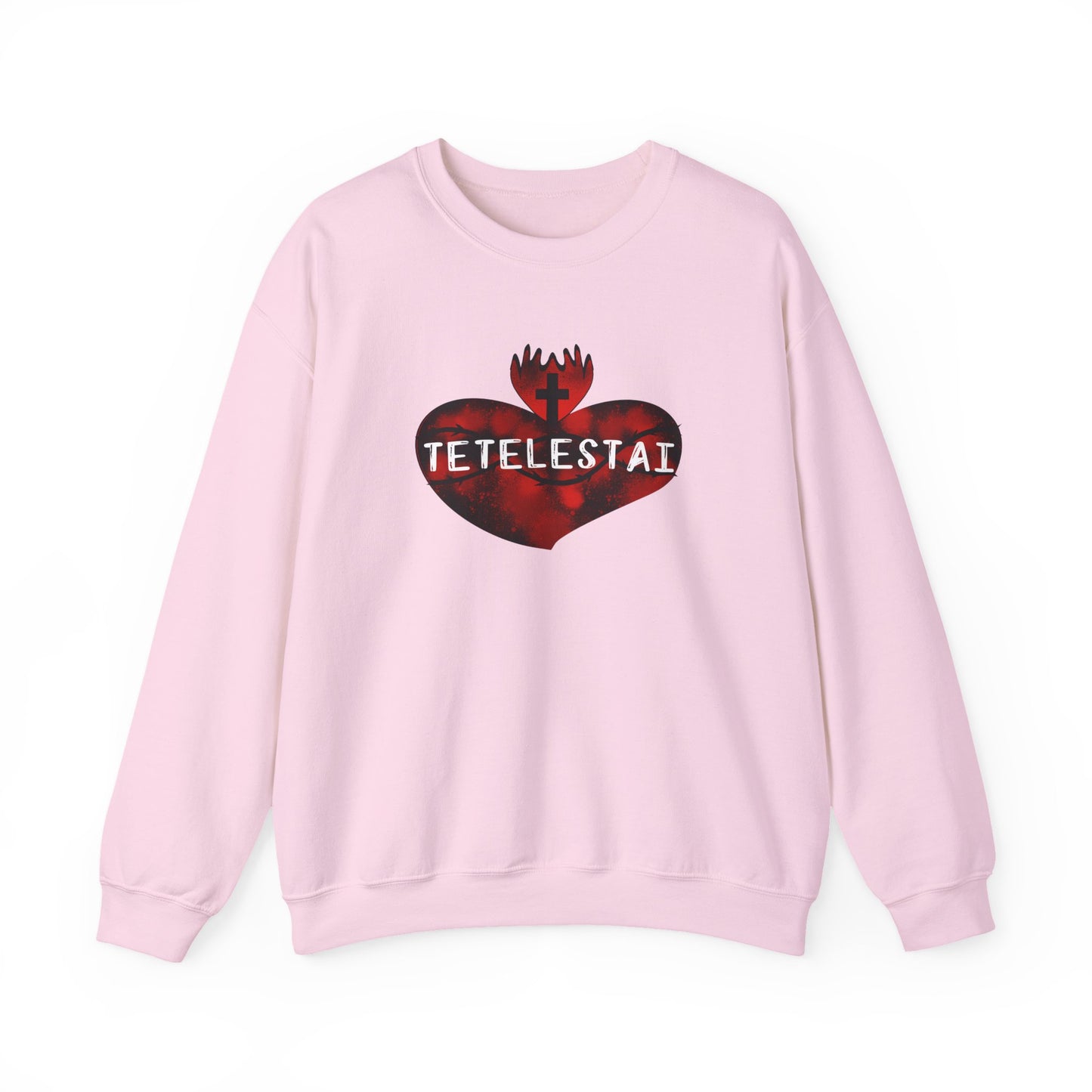 Tetelestai Unisex Heavy Blend Crewneck Sweatshirt