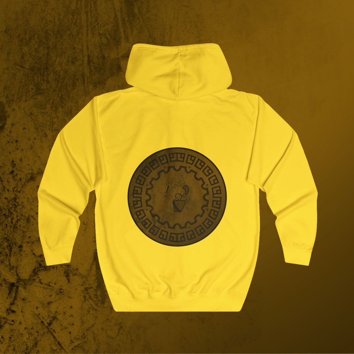 Spinning Wheel Of Gideon Unisex Full Zip Hoodie
