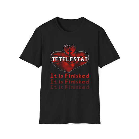 Tetelestai - It is Finished Unisex Softstyle T-Shirt