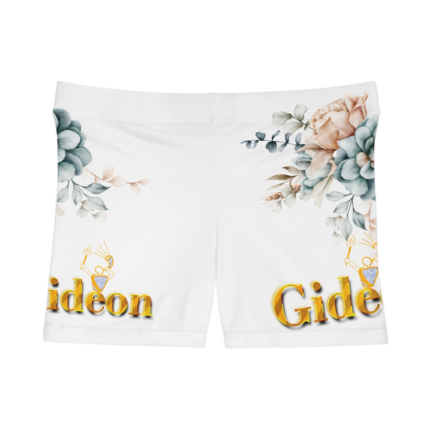 Floral Gold Gideon Women's Shorts (AOP)