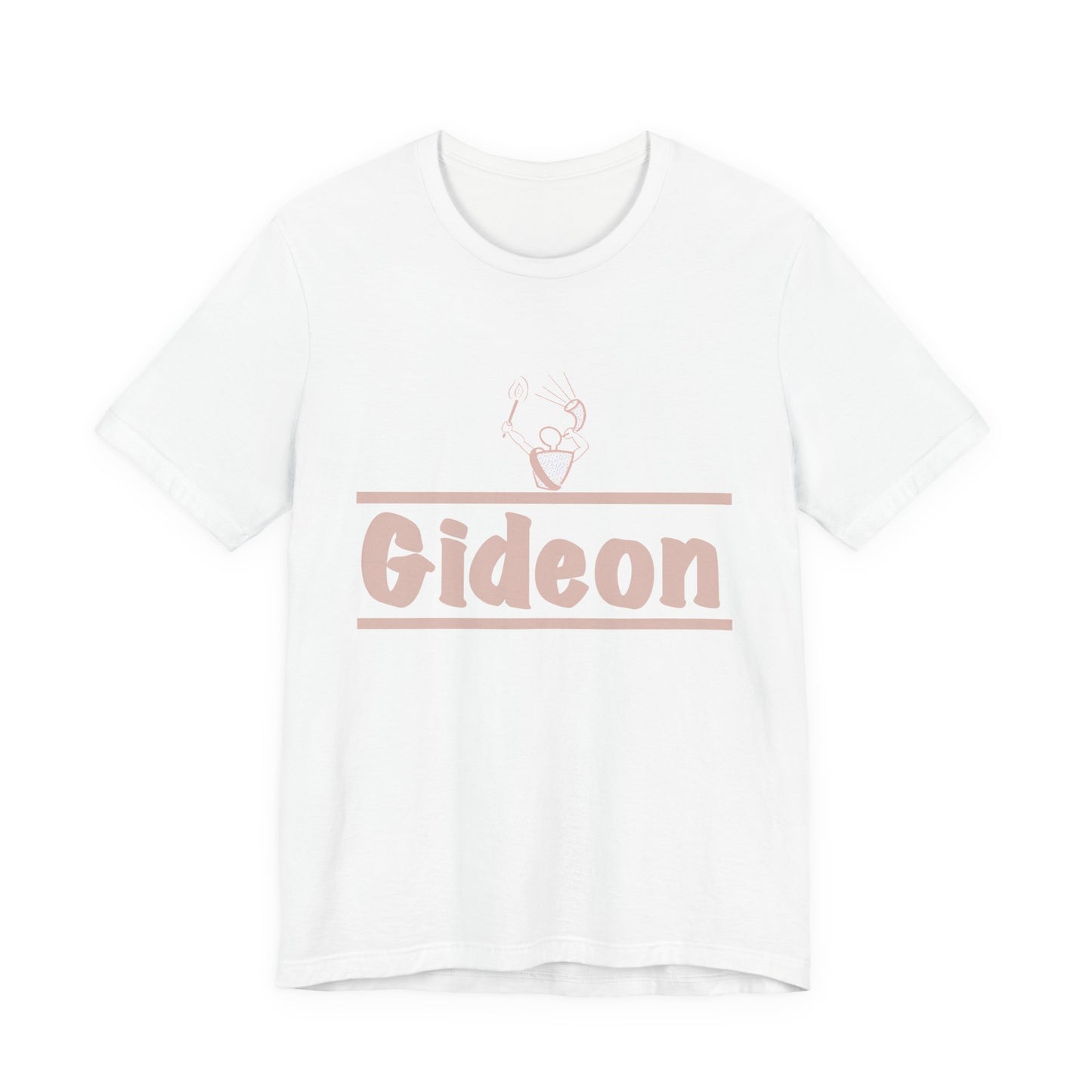 Rose Gold Gideon Unisex Jersey Short Sleeve Tee