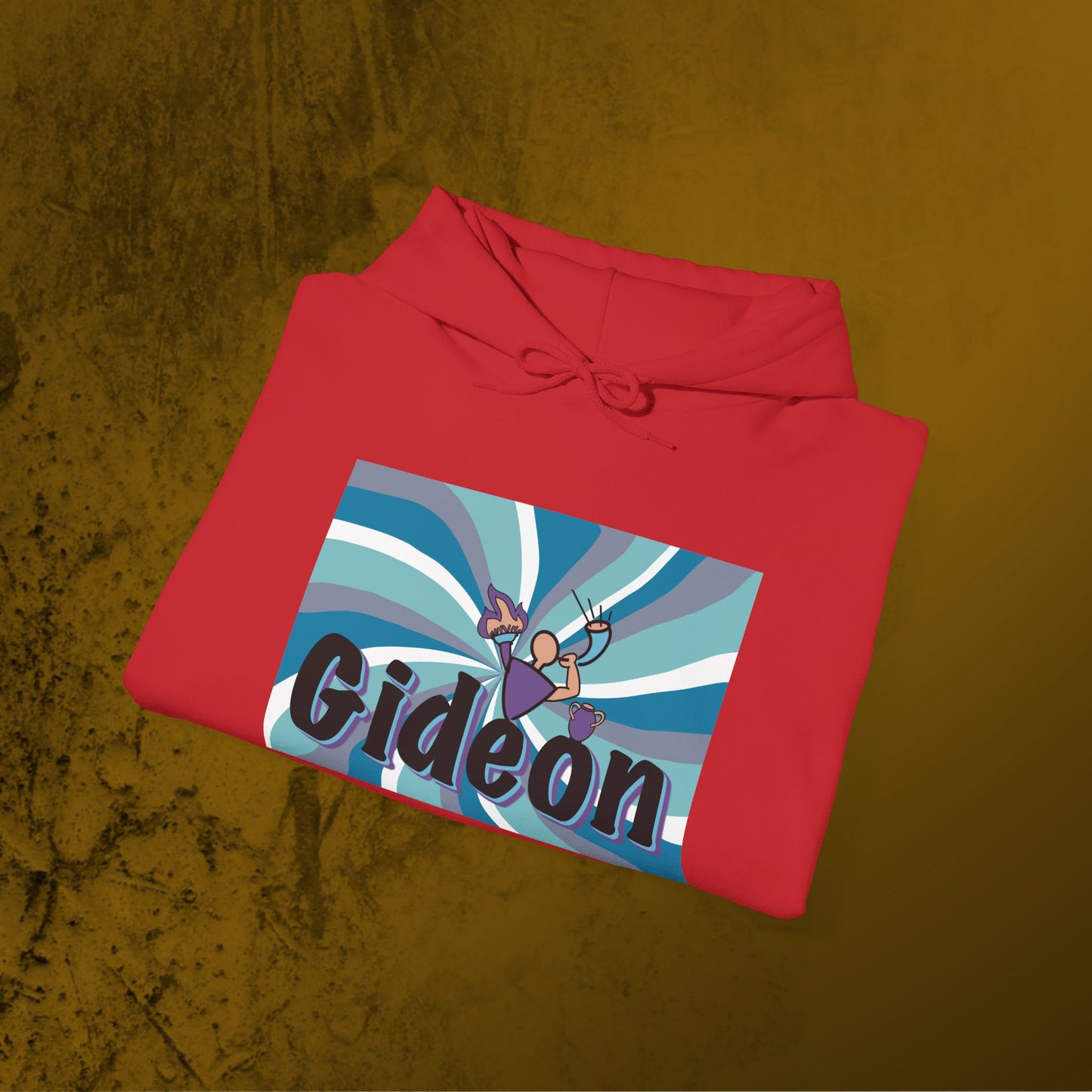 Gideon Vibrant Colours Unisex Hoodie