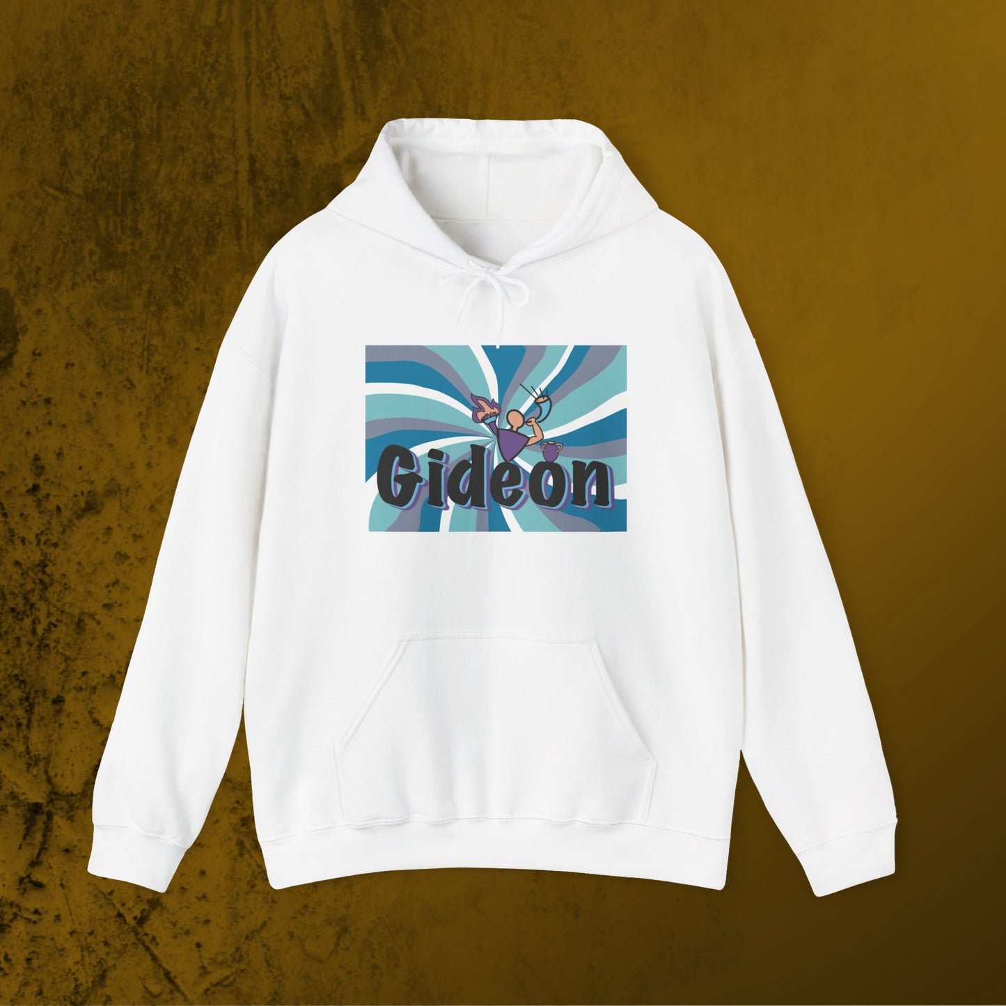 Gideon Vibrant Colours Unisex Hoodie