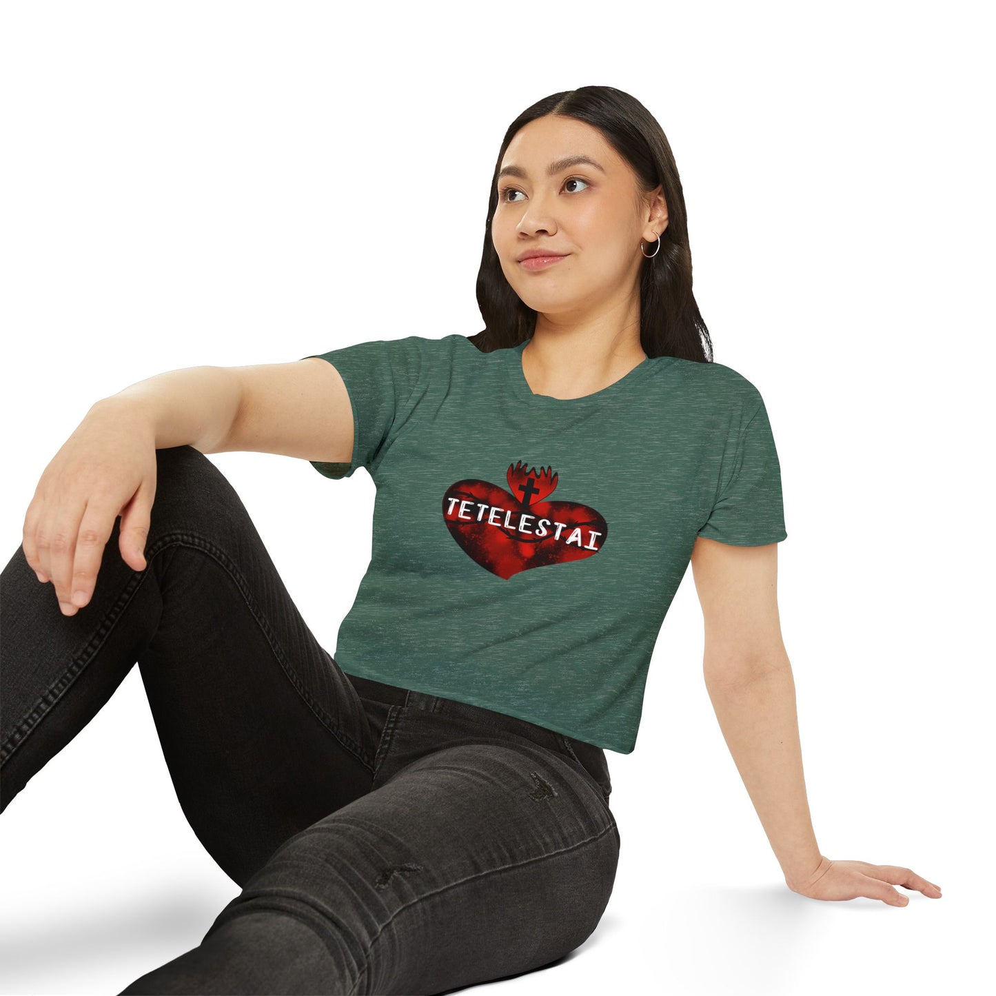 Tetelestai Women's Crop Top