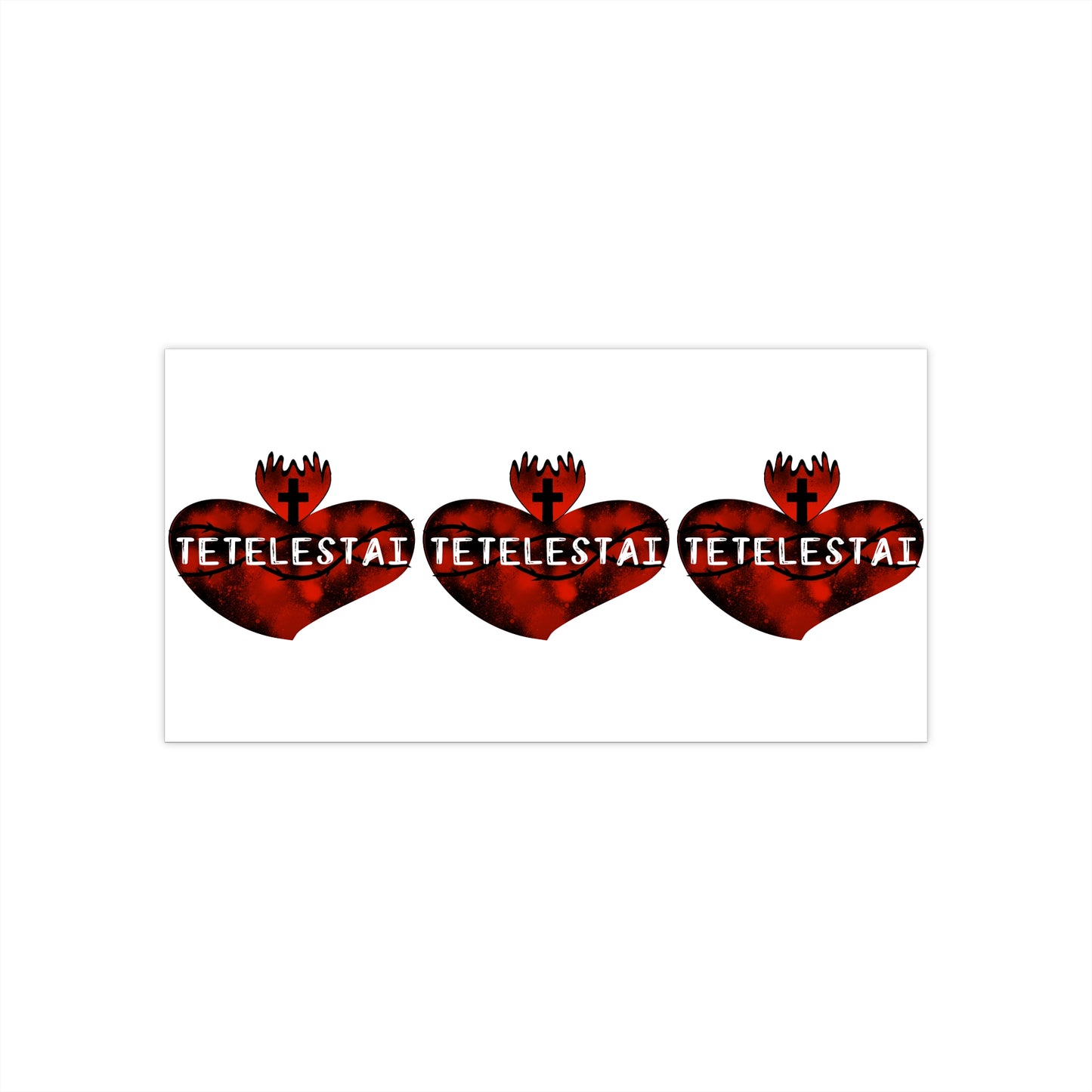 Tetelestai Bumper Stickers