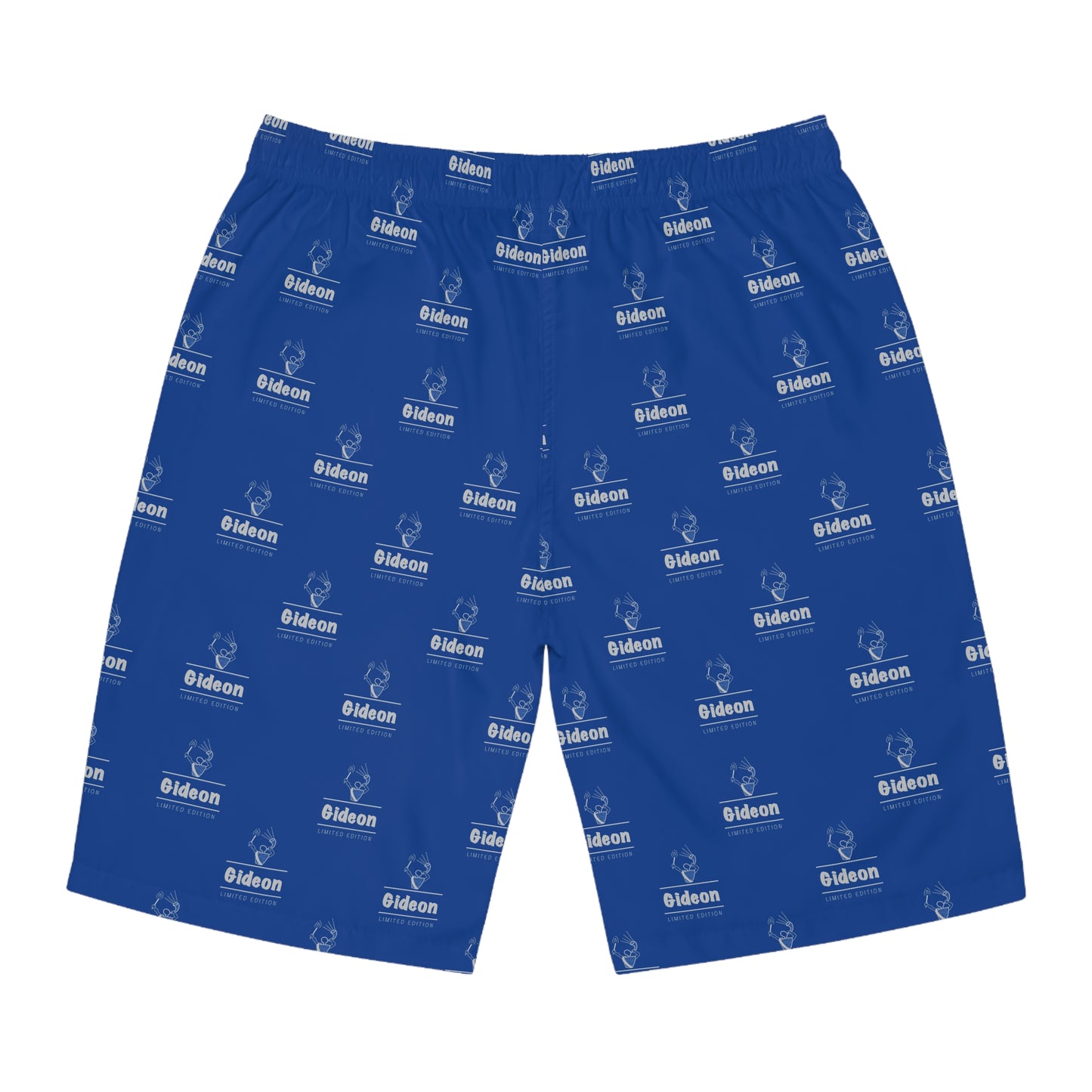 Gideon grey limited edition on Dark Blue Men's Board Shorts (AOP)