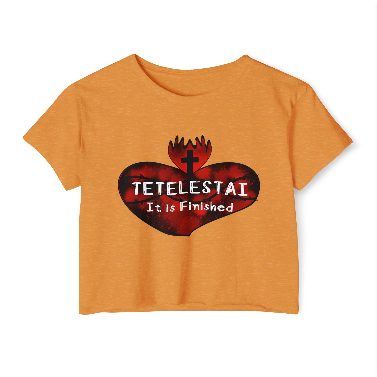 Tetelestai Women's Crop Top