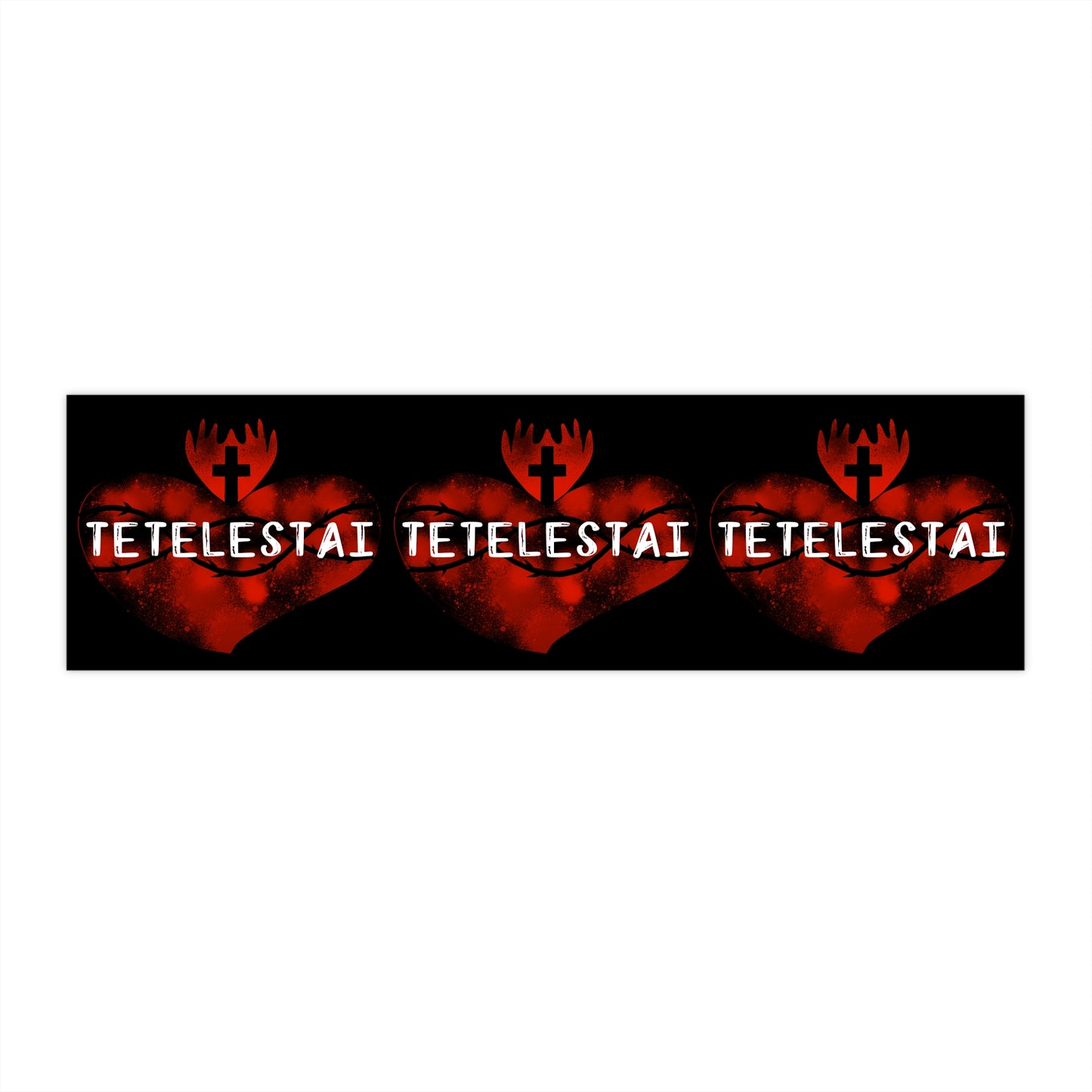 Tetelestai Bumper Stickers
