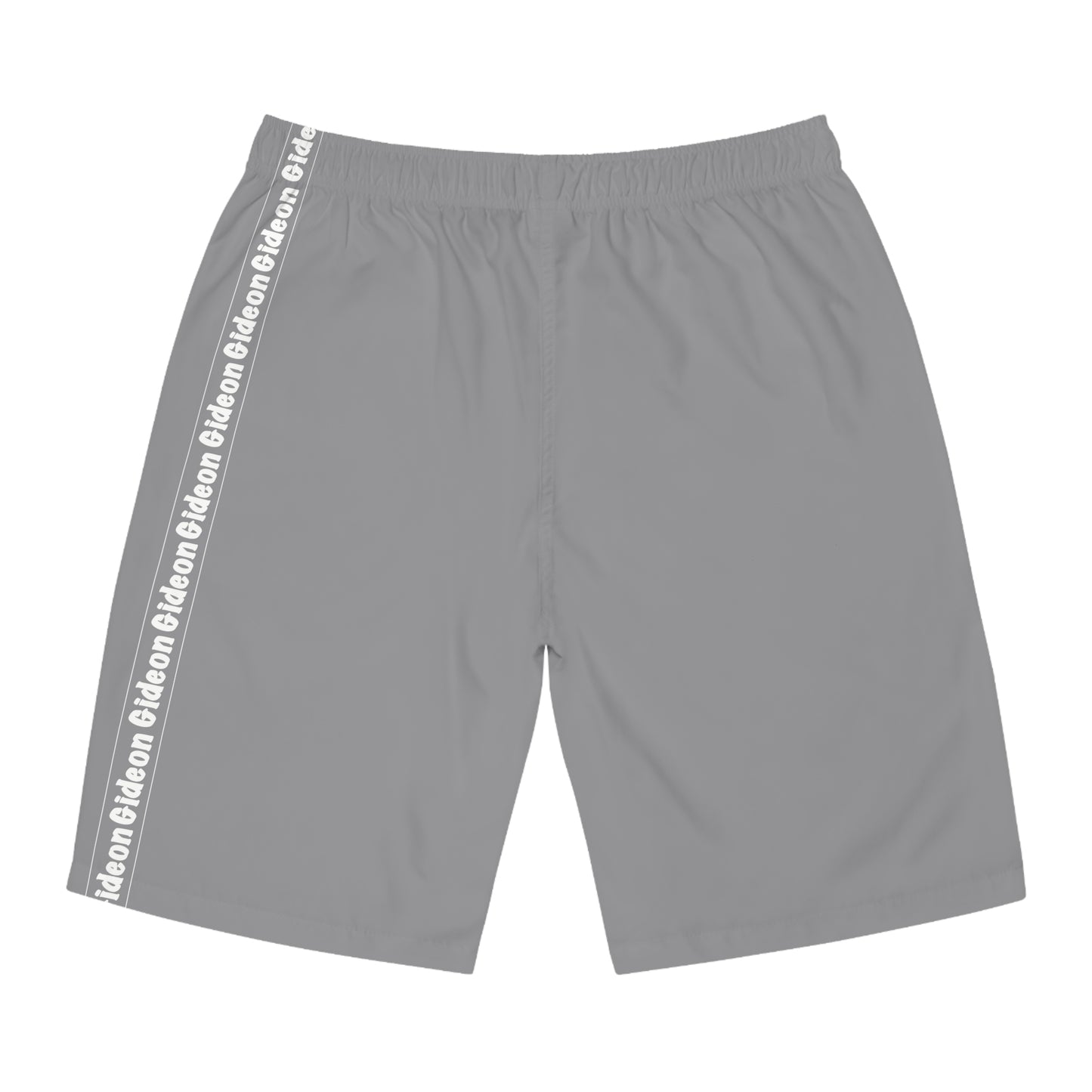 Gideon White on Grey Men's Board Shorts (AOP)