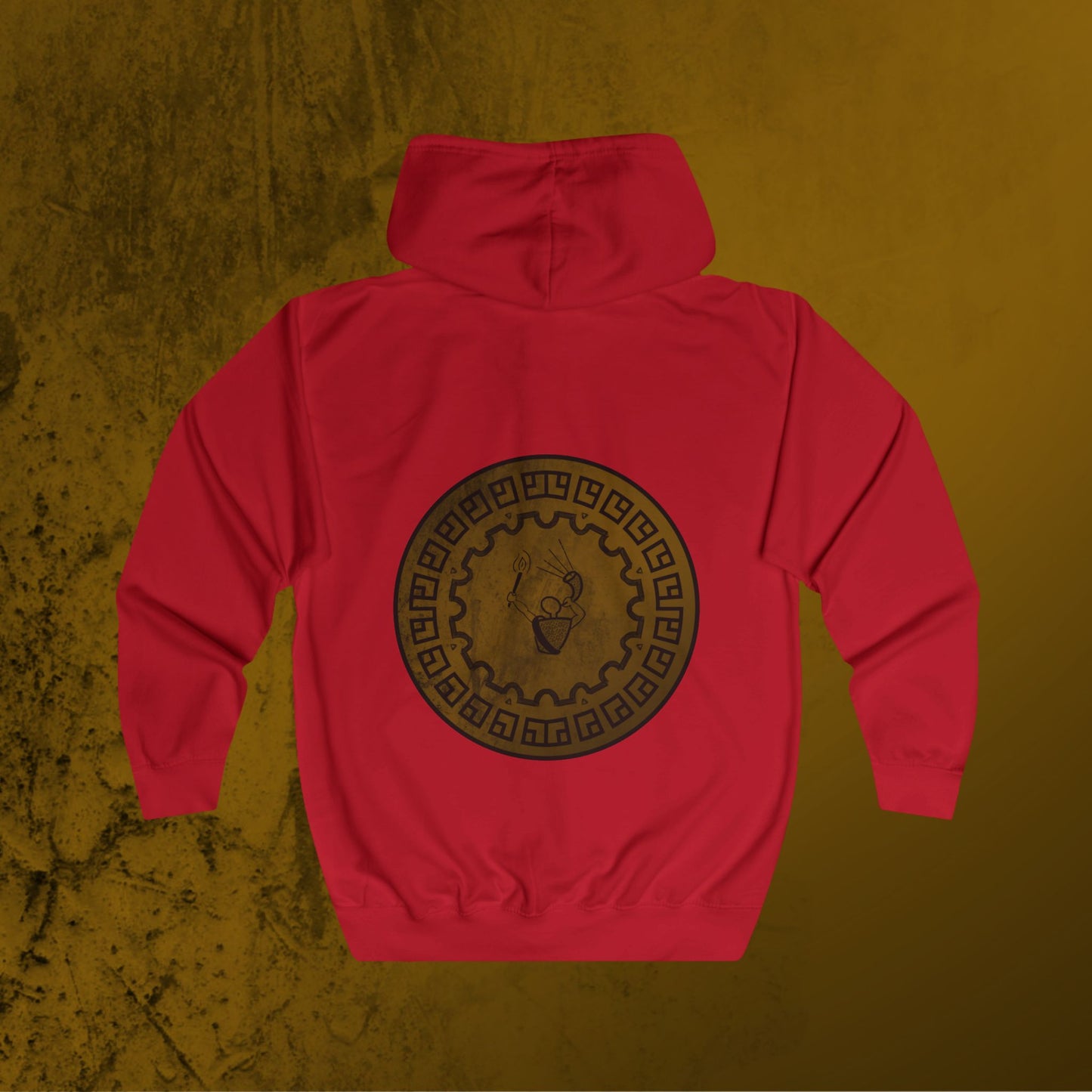 Spinning Wheel Of Gideon Unisex Full Zip Hoodie