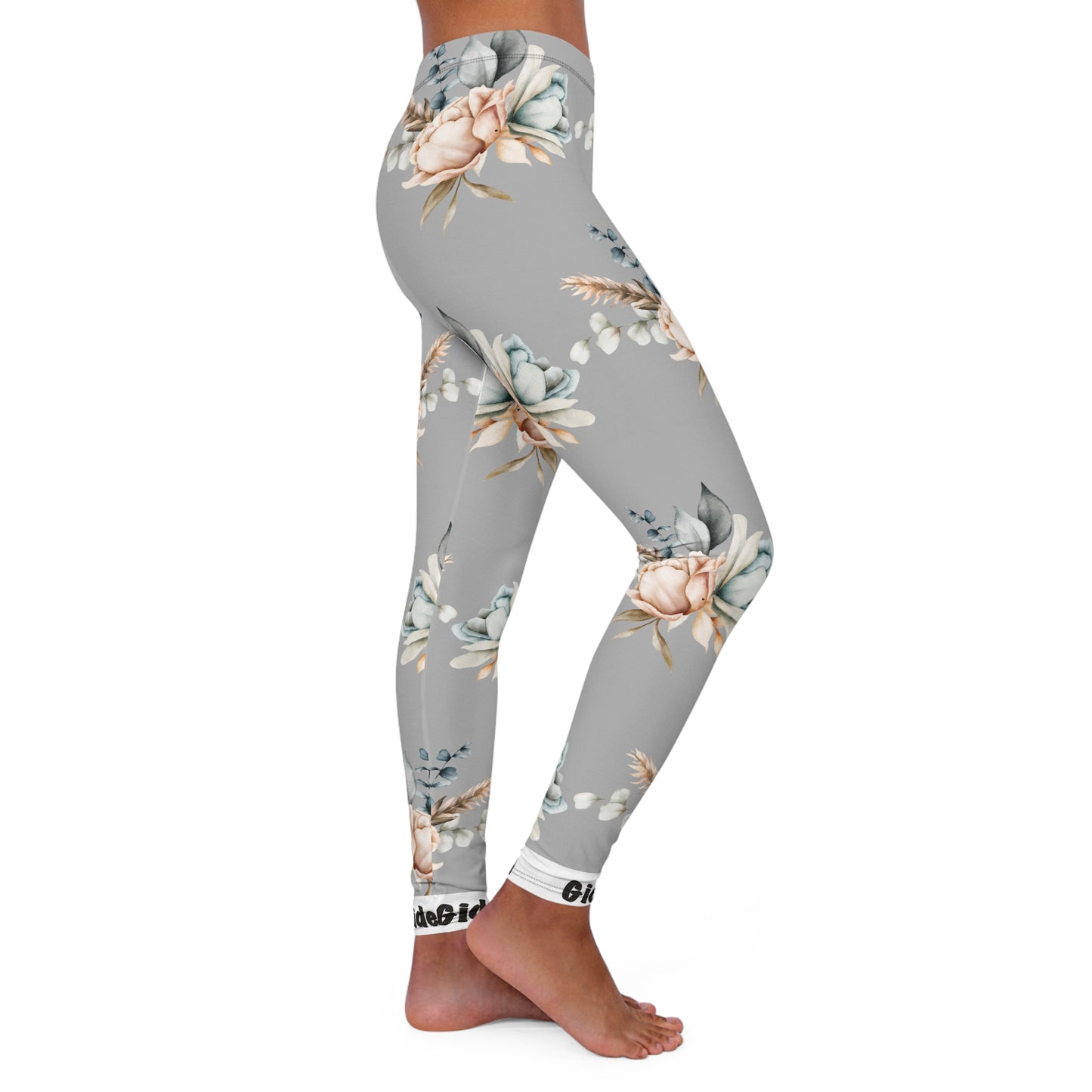 Gideon Flowers Women's Casual Spandex Leggings
