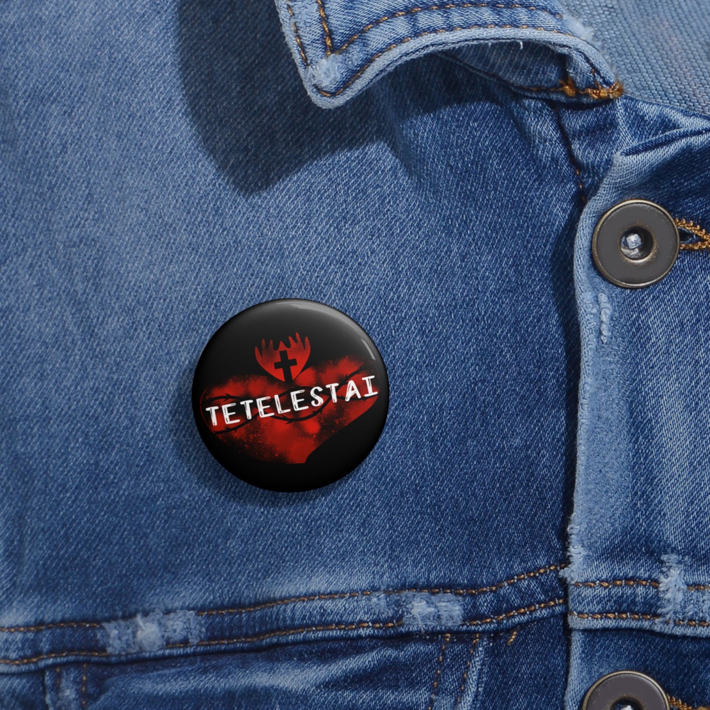 Tetelestai Pin Buttons