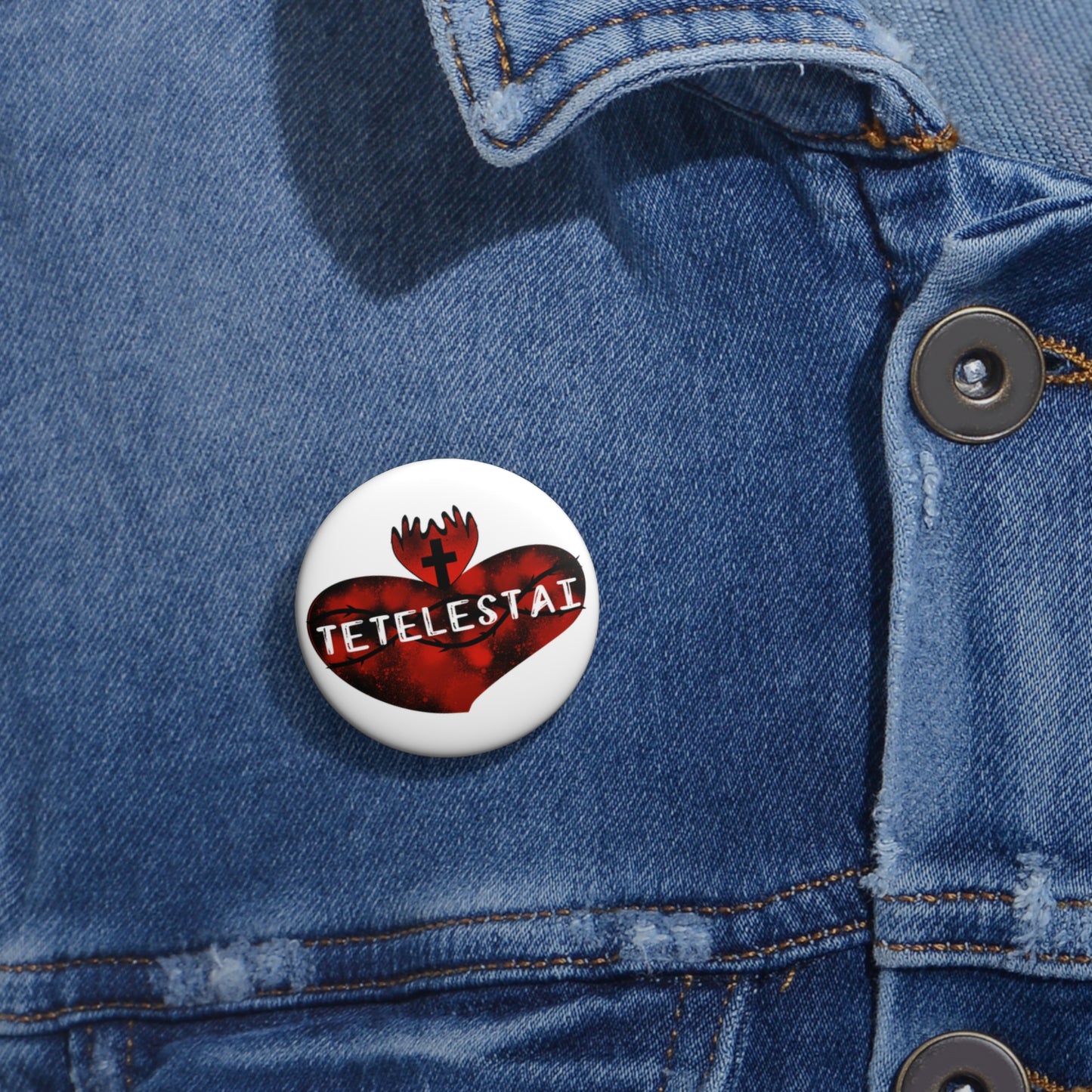 Tetelestai Pin Buttons