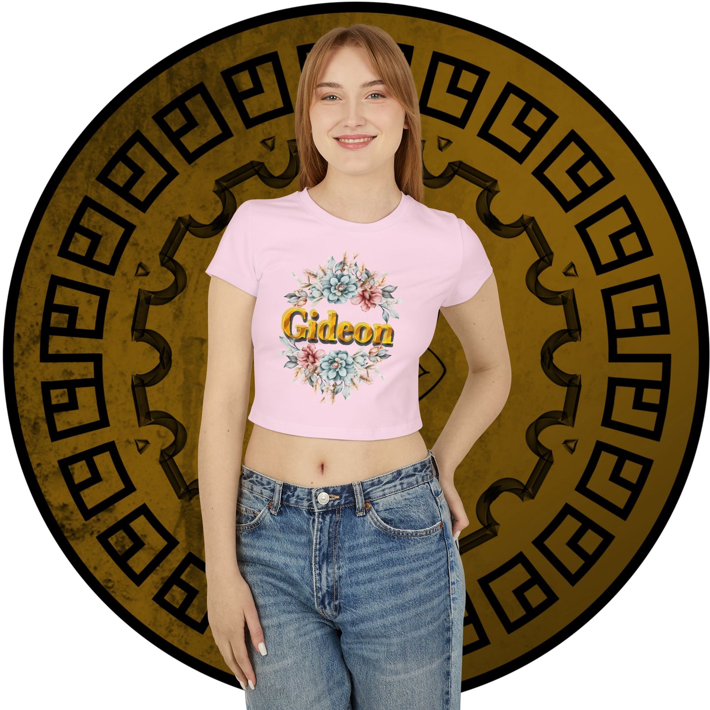 Floral Gideon Women's Baby Tee