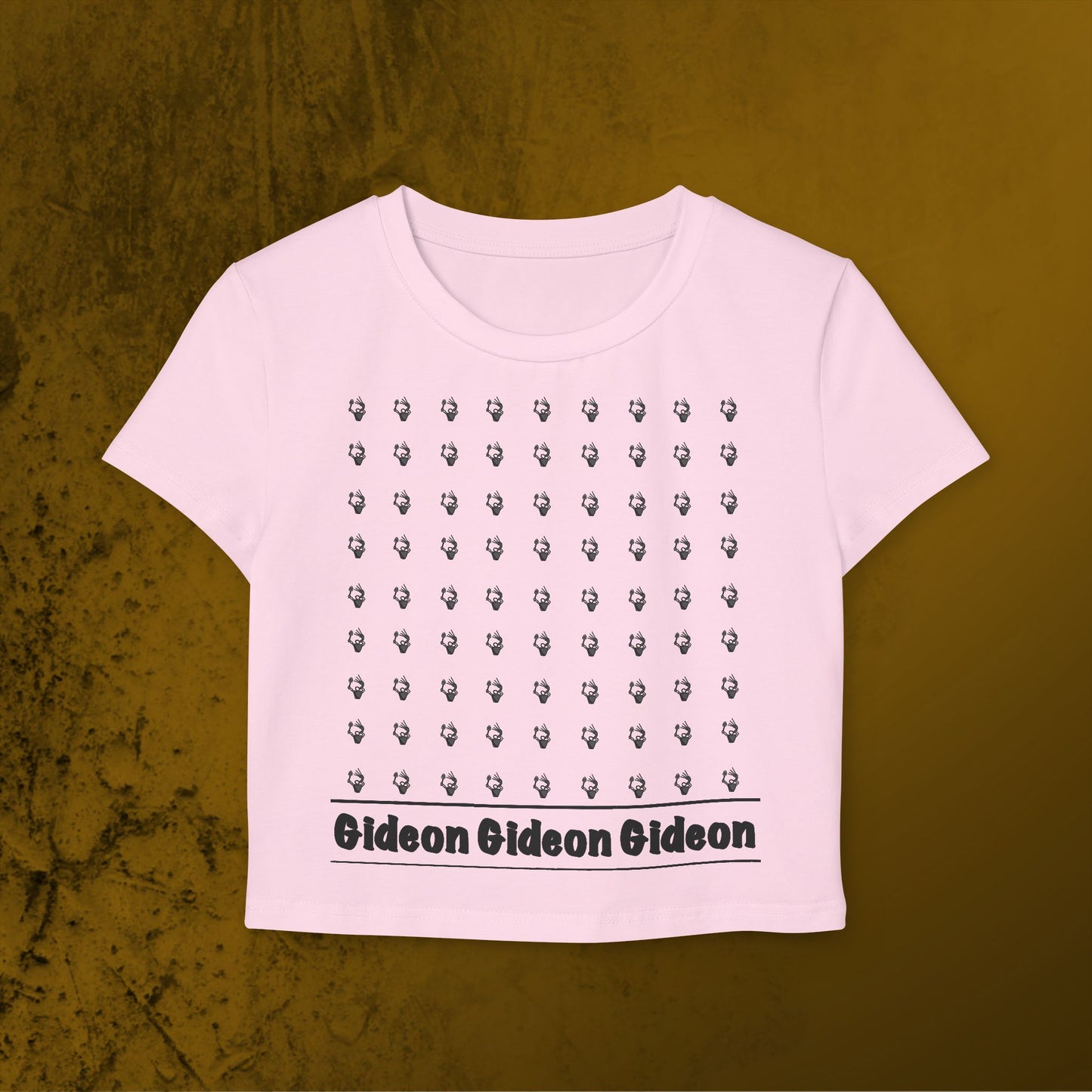 Gideon tiny pattern Women's Baby Tee