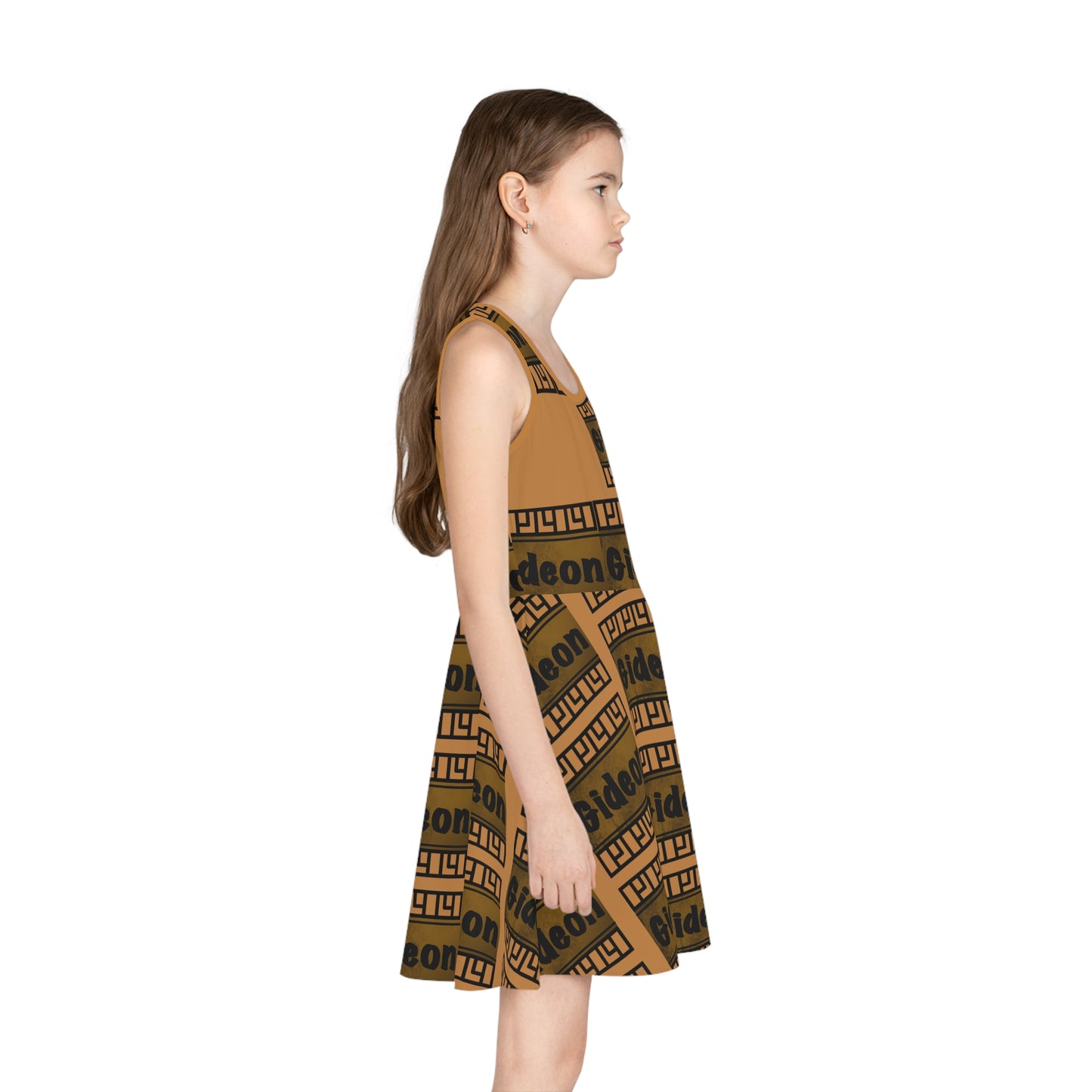 Girls' Sleeveless Sundress (AOP)