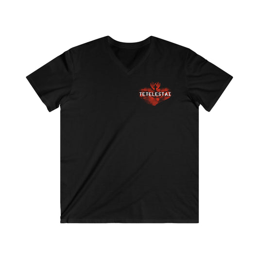 Tetelestai Men's Fitted V-Neck Short Sleeve Tee